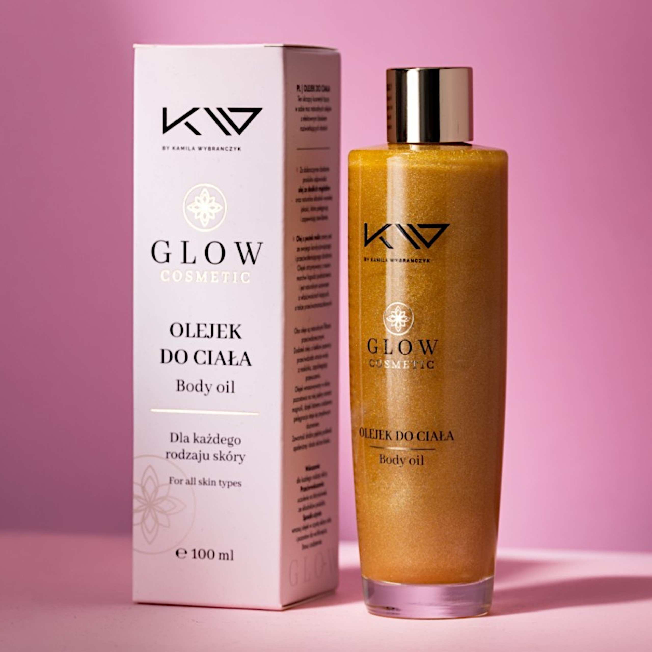 KAMILA WYBRAŃCZYK - Olejek do Ciała Glow - 3x 100ml