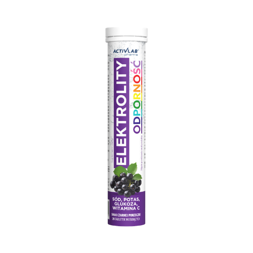 ACTIVLAB PHARMA - Elektrolity Odporność - 20tabs - 2x Blackcurrant