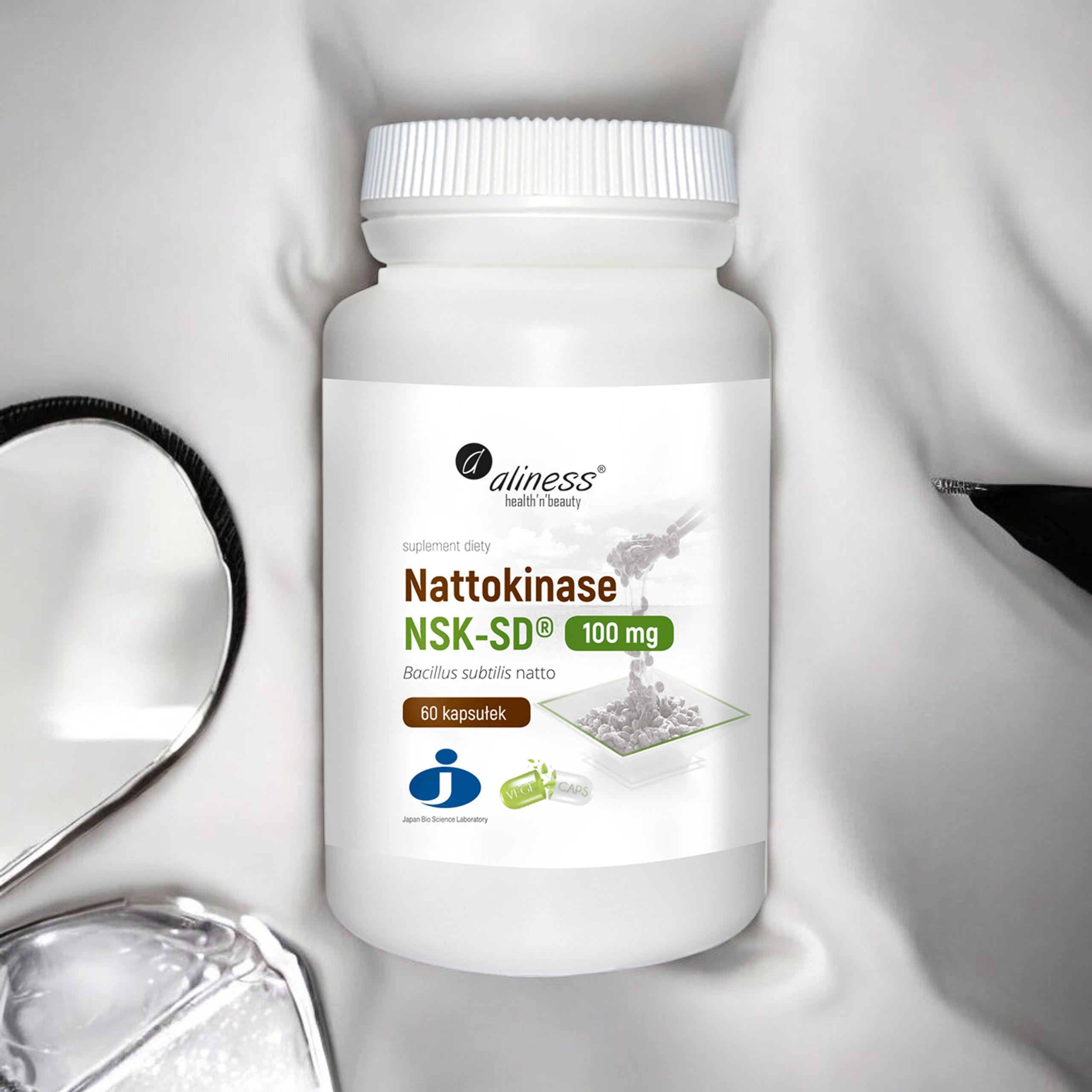 ALINESS Nattokinase NSK-SD 100mg - 3x 60caps.