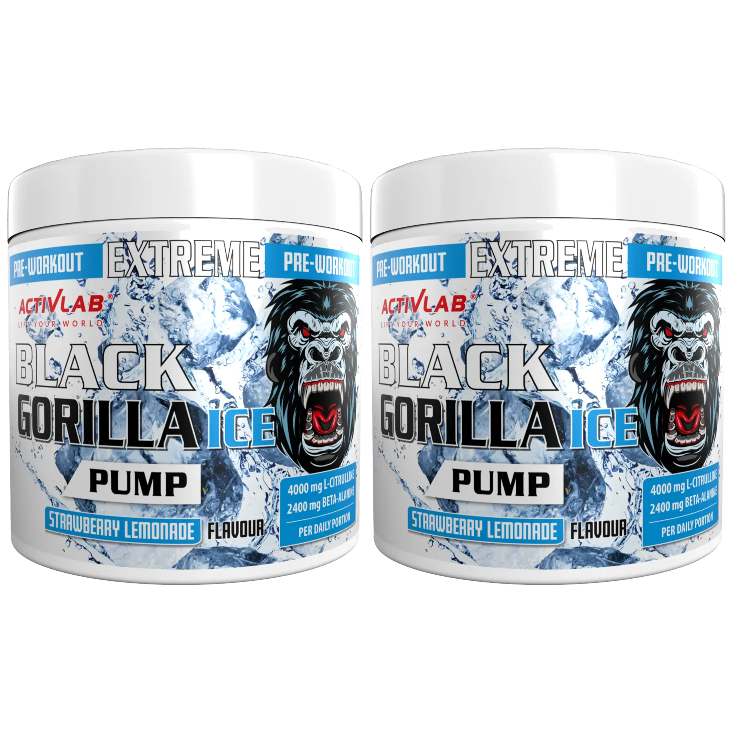 ACTIVLAB Black Gorilla Ice Pump - 2x 300g