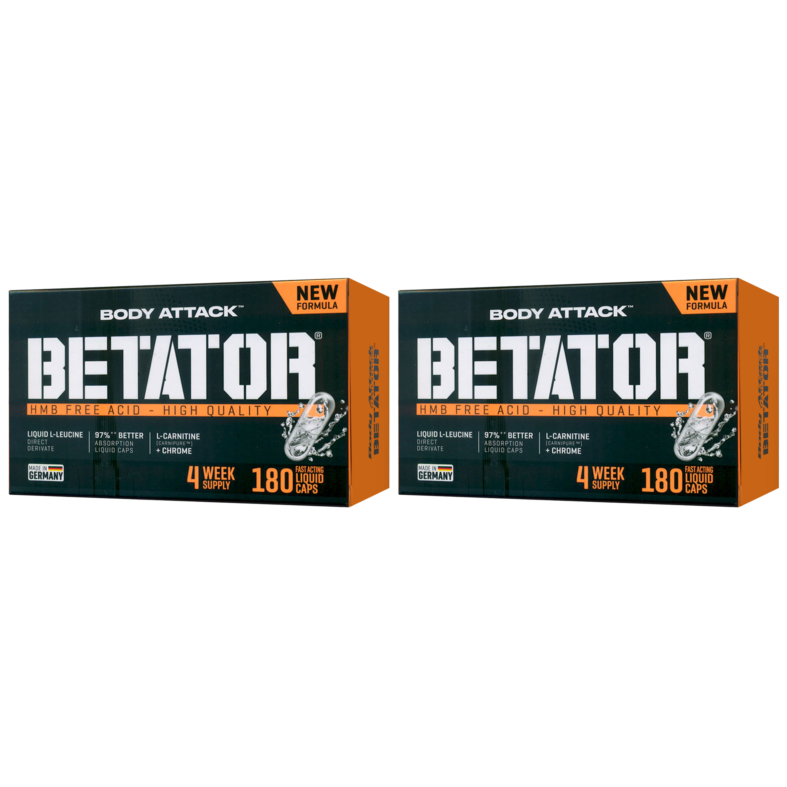 BODY ATTACK Betator - 2x 180caps