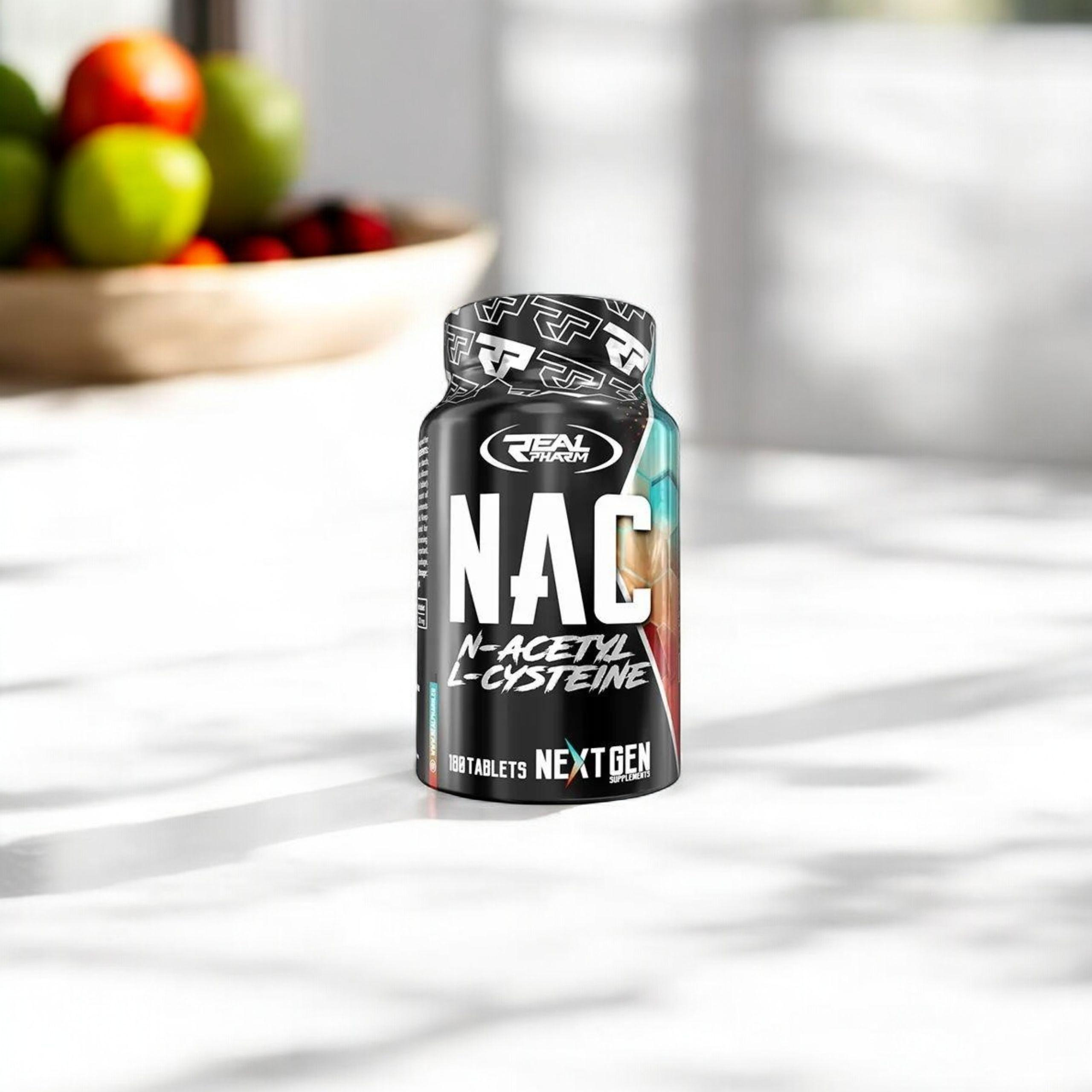 REAL PHARM - NAC 250mg - 3x 180tabs.