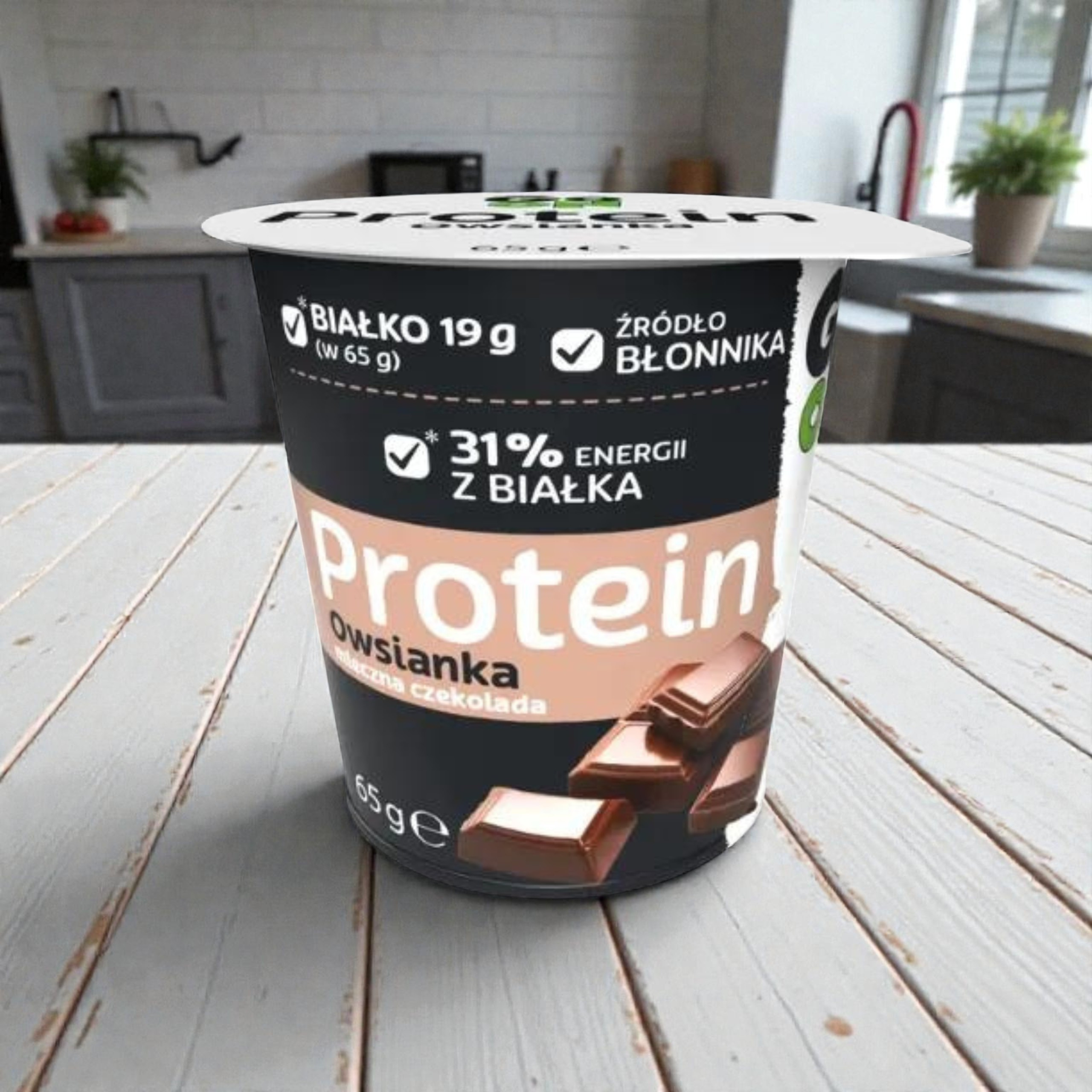 SANTE - Owsianka Proteinowa - 3x 65g - Milk Chocolate