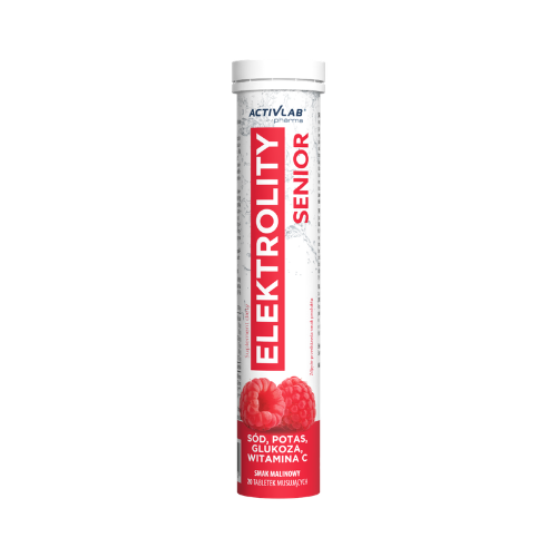 ACTIVLAB PHARMA - Elektrolity Senior - 20tabs - 3x Raspberry