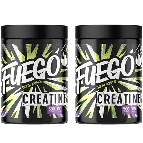 FUEGO - Creatine - 2x 500g - Sour Apple