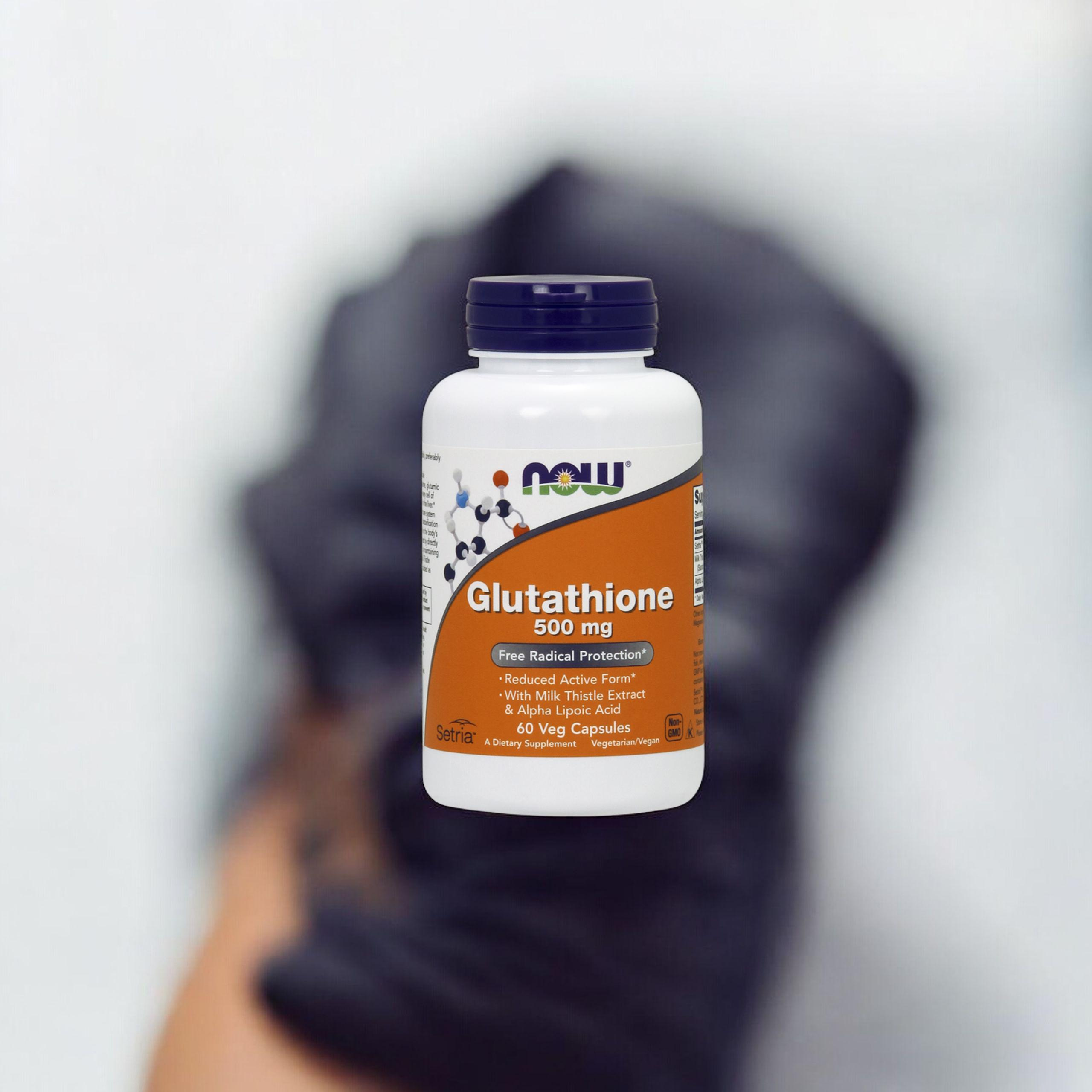 NOW Glutathione 500mg - 2x 60vcaps.