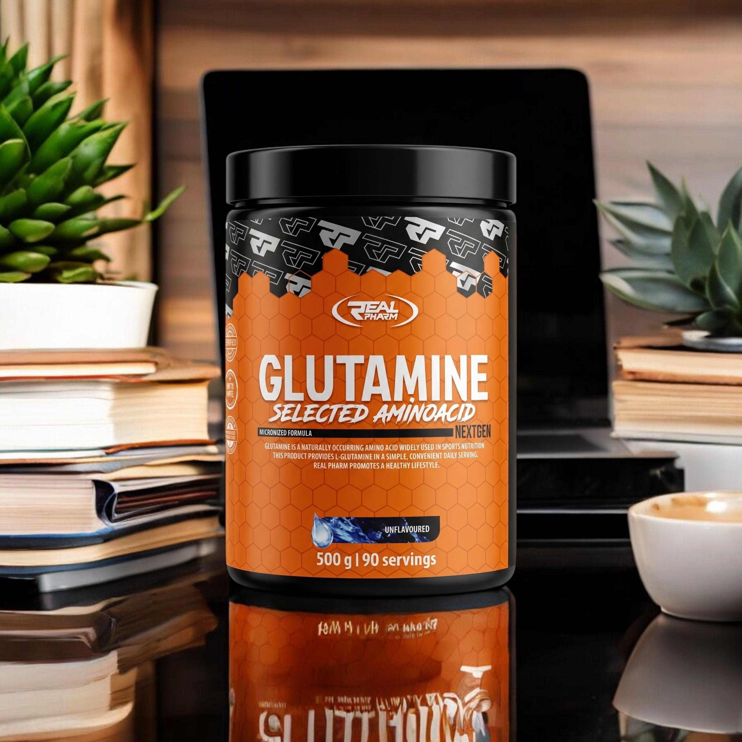 REAL PHARM Glutamine - 500g - Glutamina