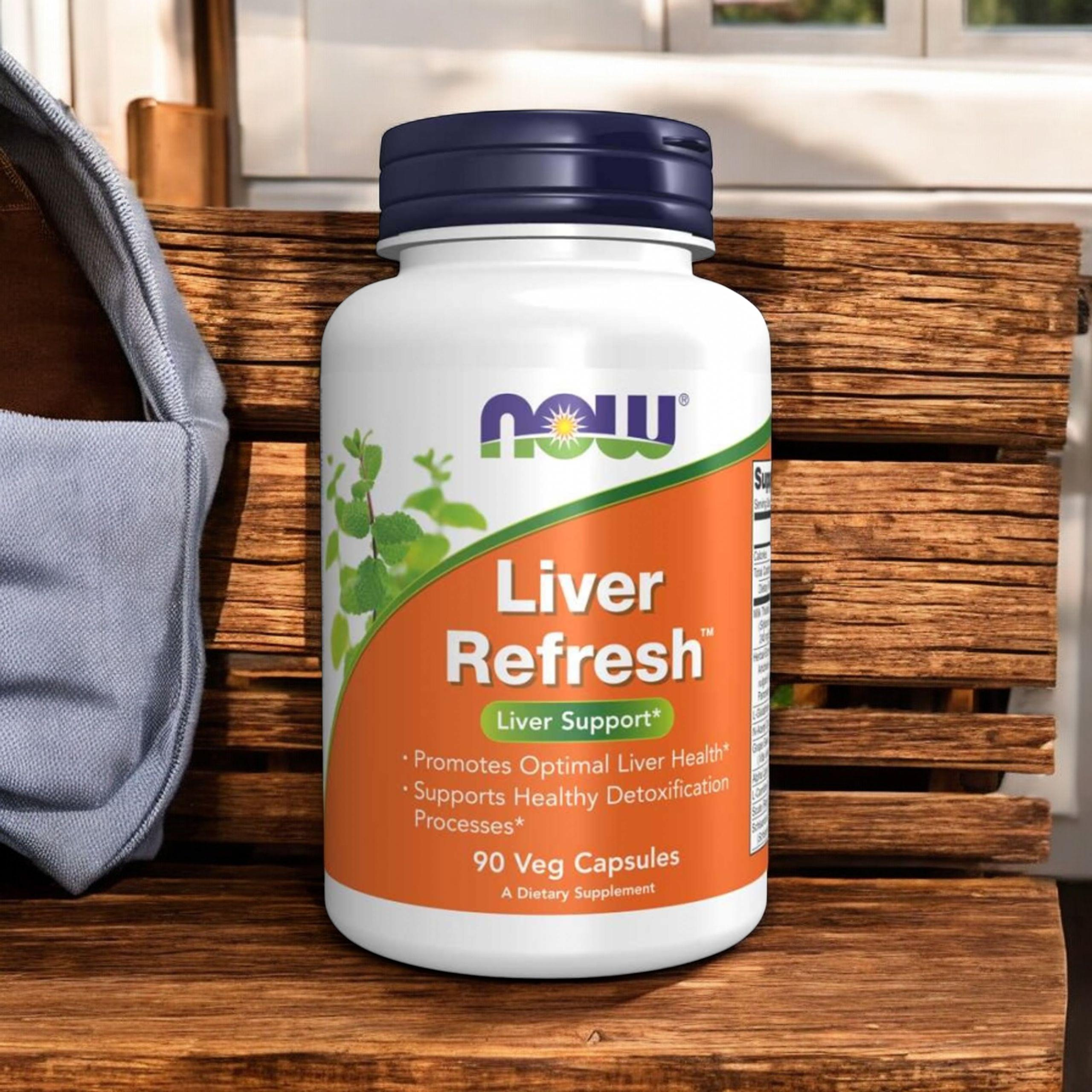 NOW Liver Refresh - 3x 90vcaps.