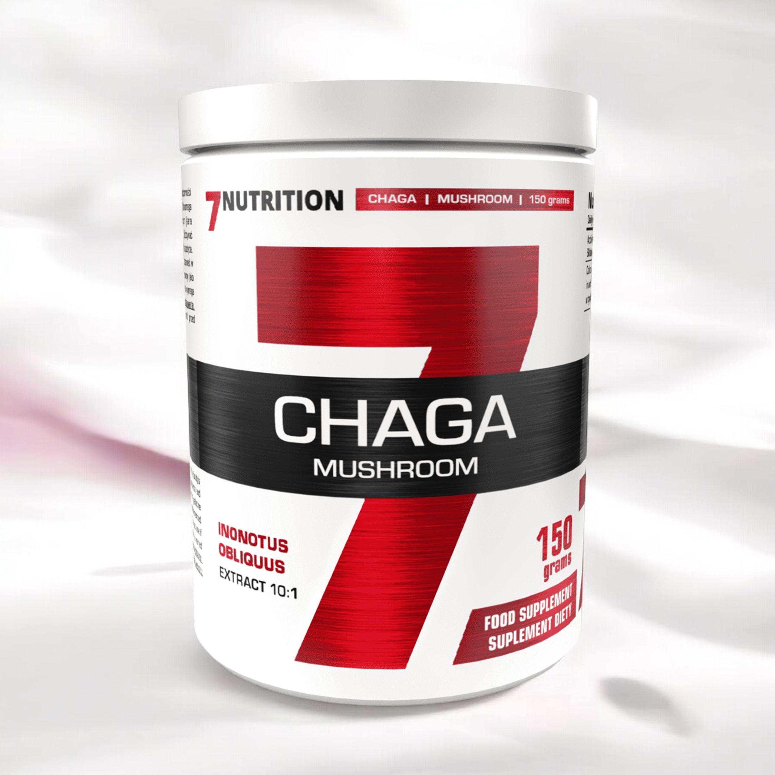 7 NUTRITION Chaga Mushroom - 3x 150g