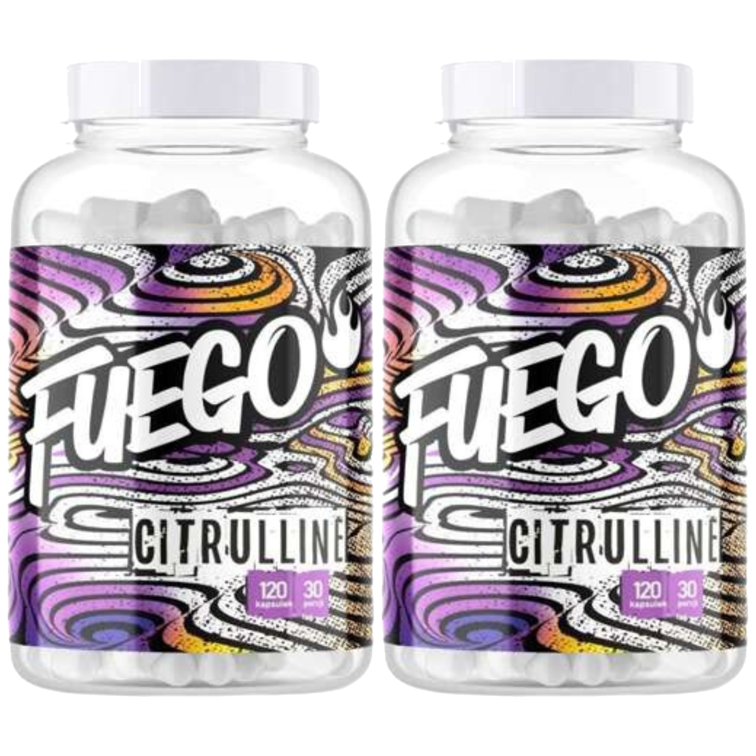 FUEGO - Citrulline - 2x 120caps.