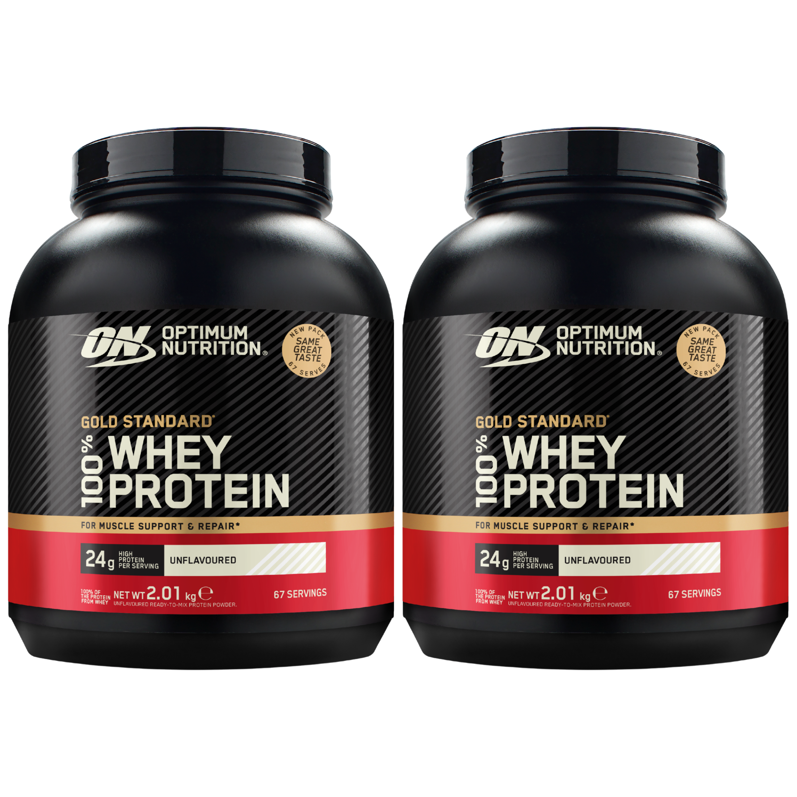 OPTIMUM NUTRITION Whey Gold Standard - 2x 2010g