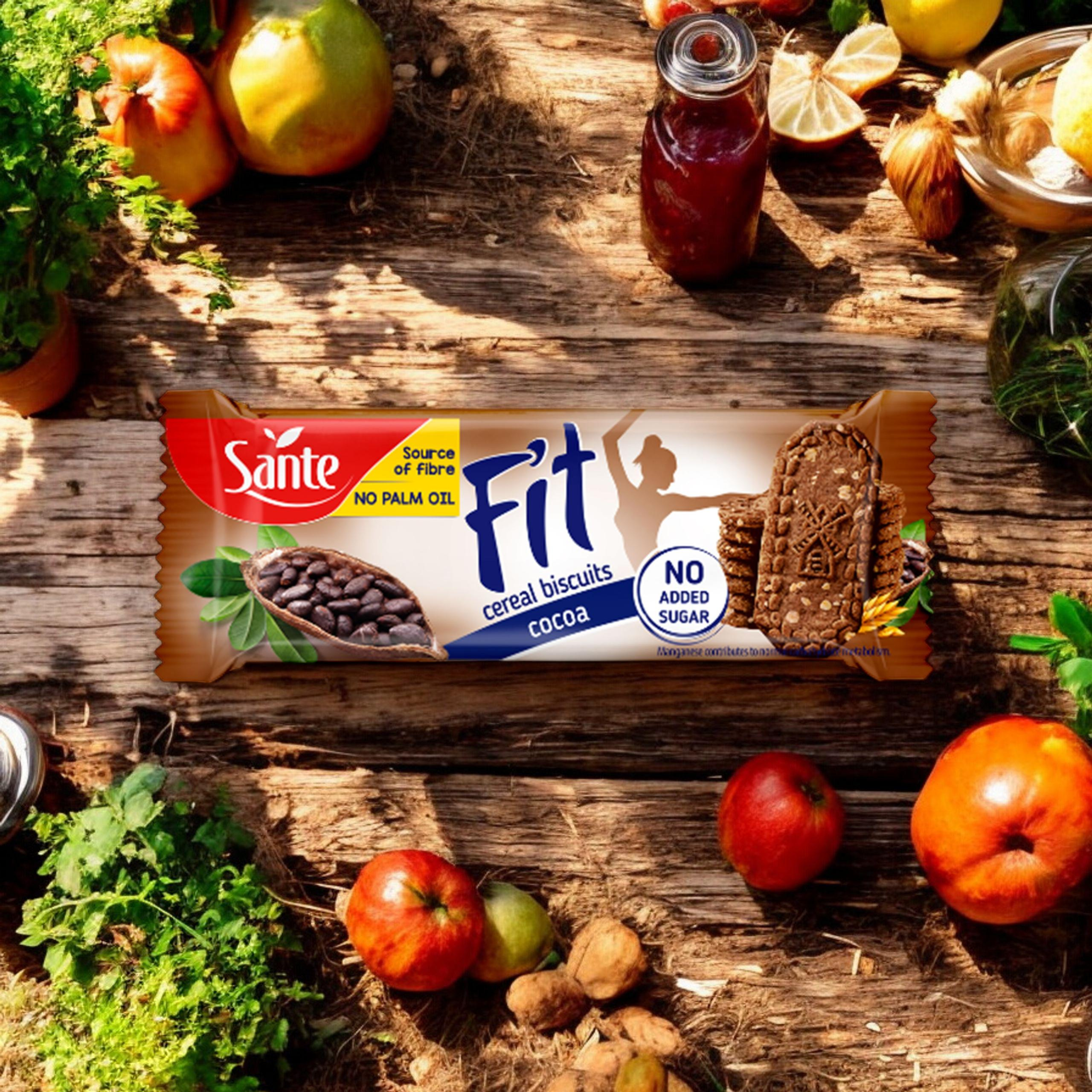 SANTE Fit Cereal Biscuits - 3x 50g