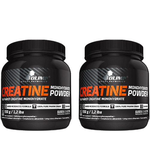 OLIMP Creatine Monohydrate Powder - 2x 550g