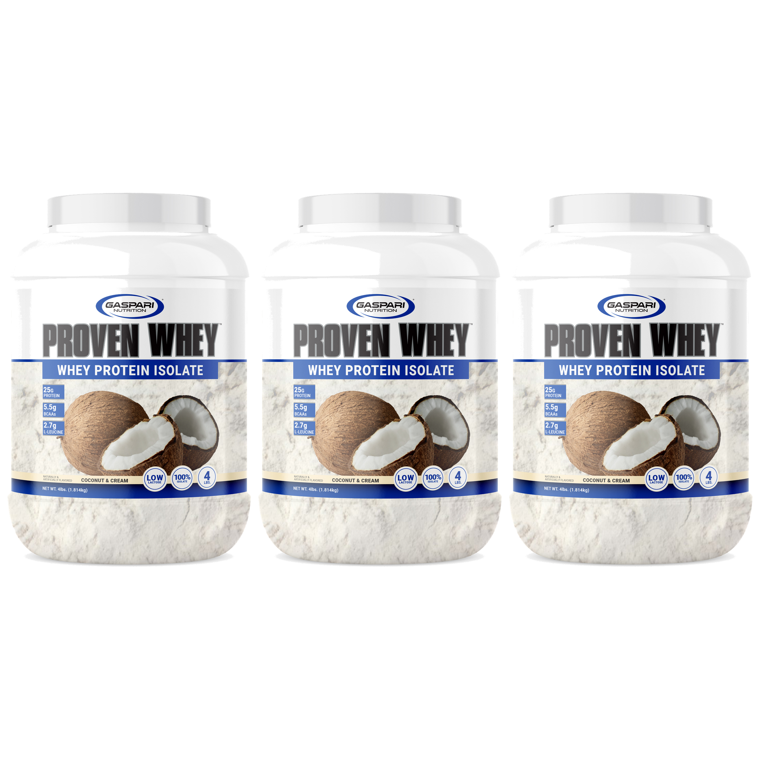 GASPARI NUTRITION Proven Whey 2.0 - 3x 1814g