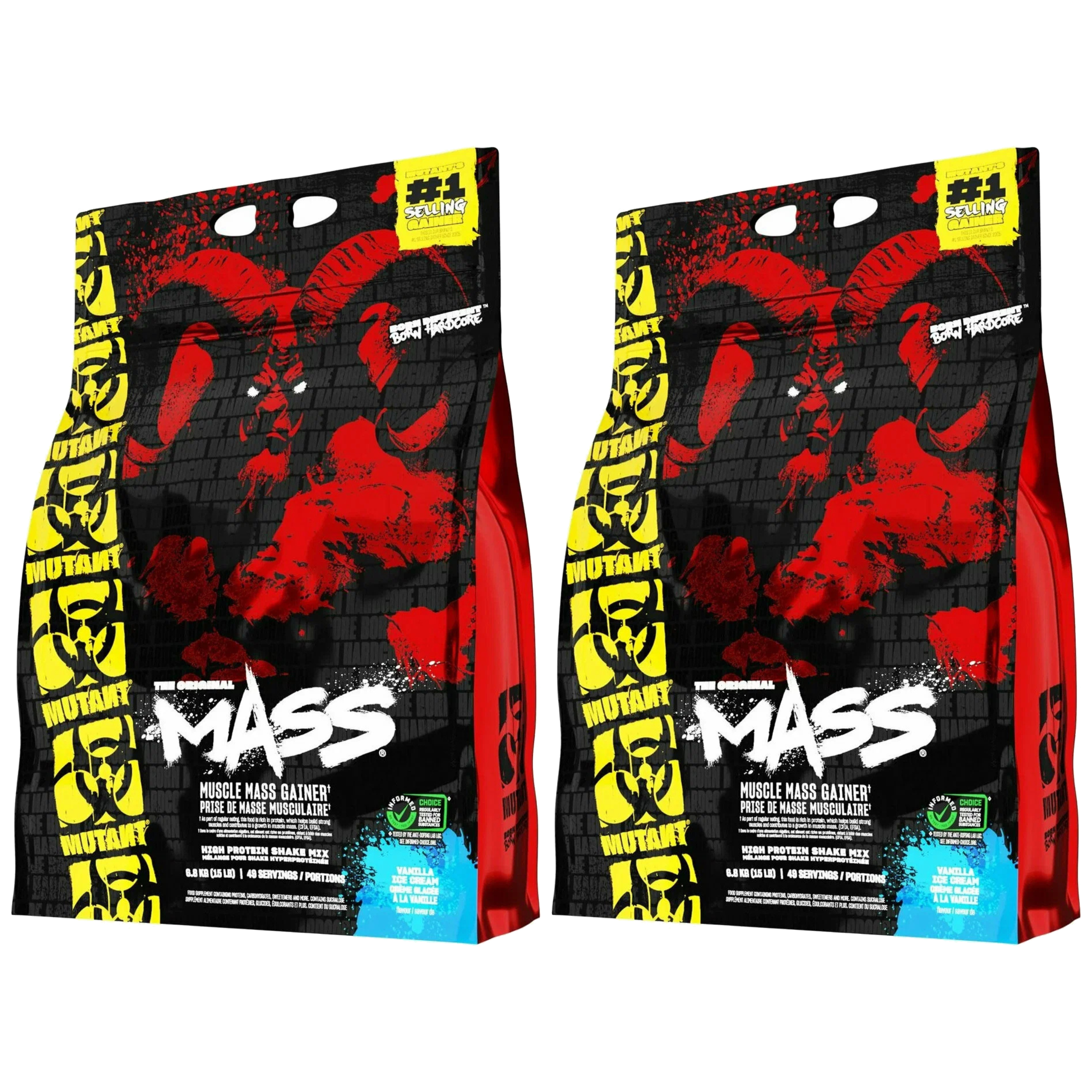 MUTANT Mutant Mass - 2x 6800g