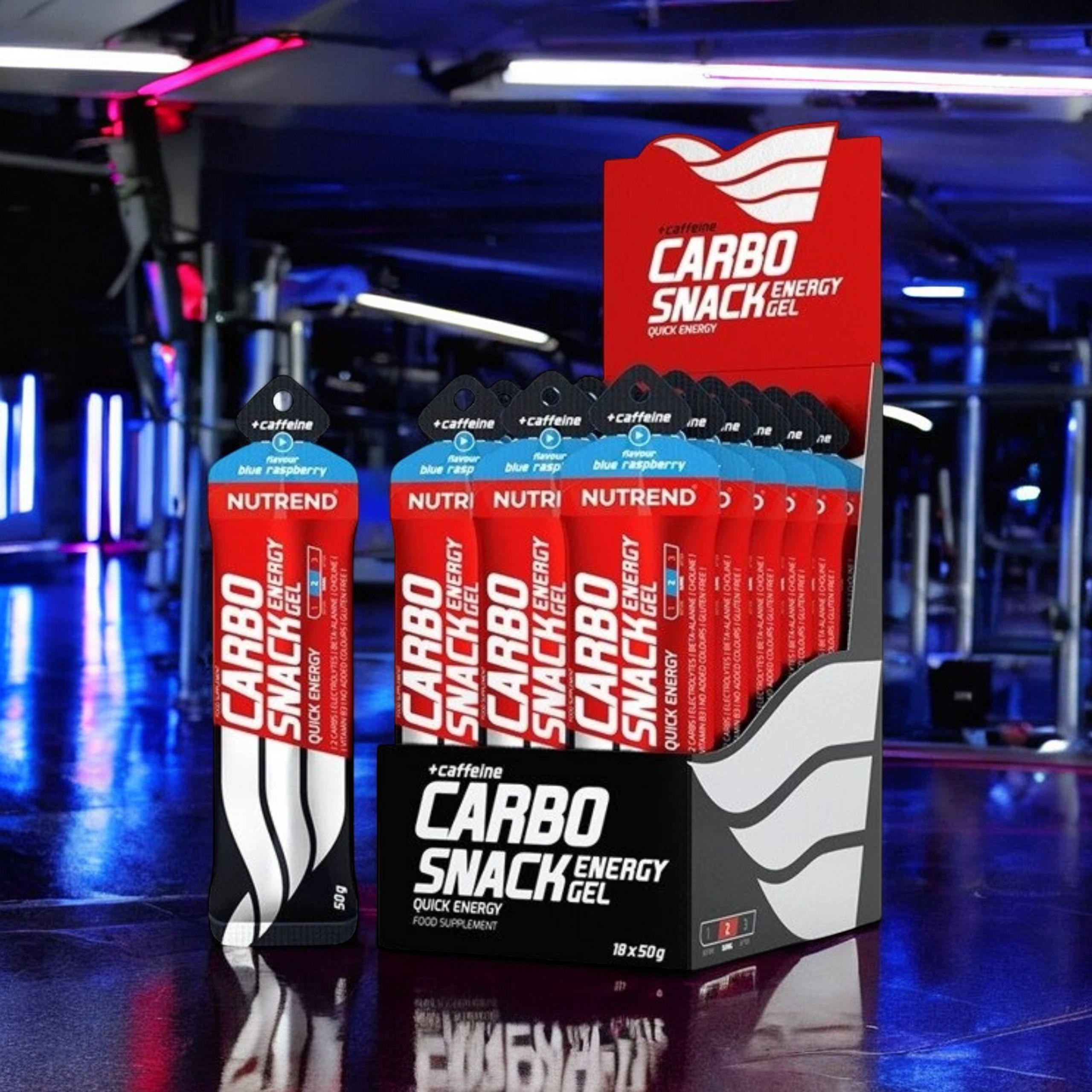 NUTREND - Carbosnack with Caffeine - 18x 50g