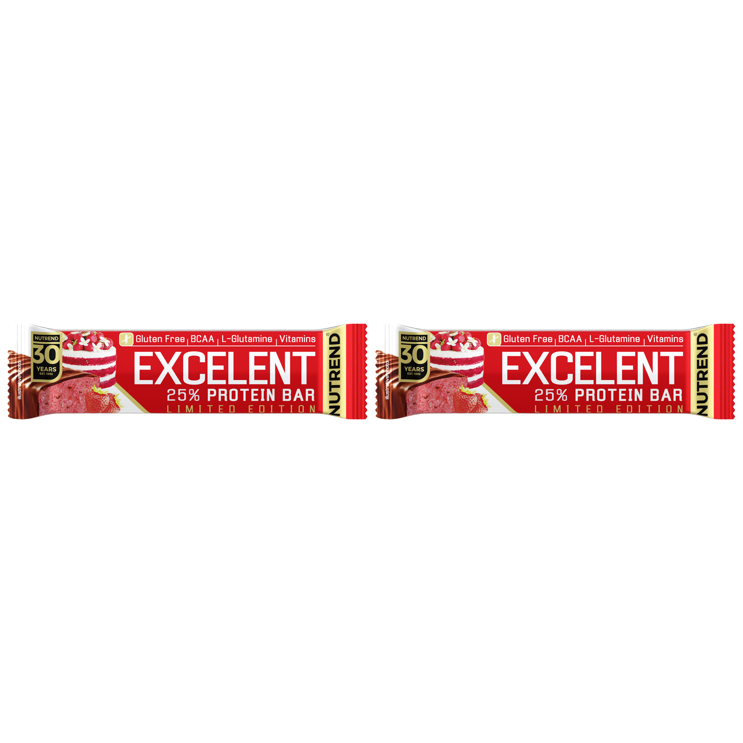 NUTREND Excelent Protein Bar - 2x 85g - Baton Białkowy