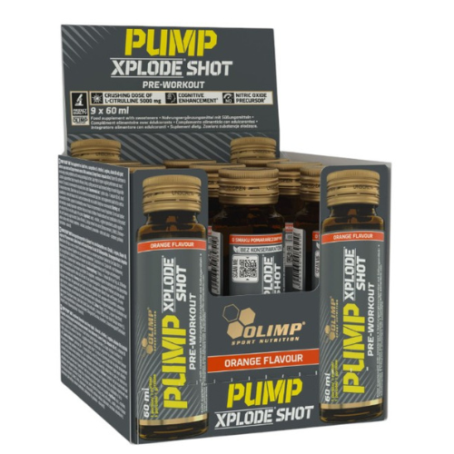 OLIMP - Pump Xplode Shot - 9x 2x 60ml - Orange
