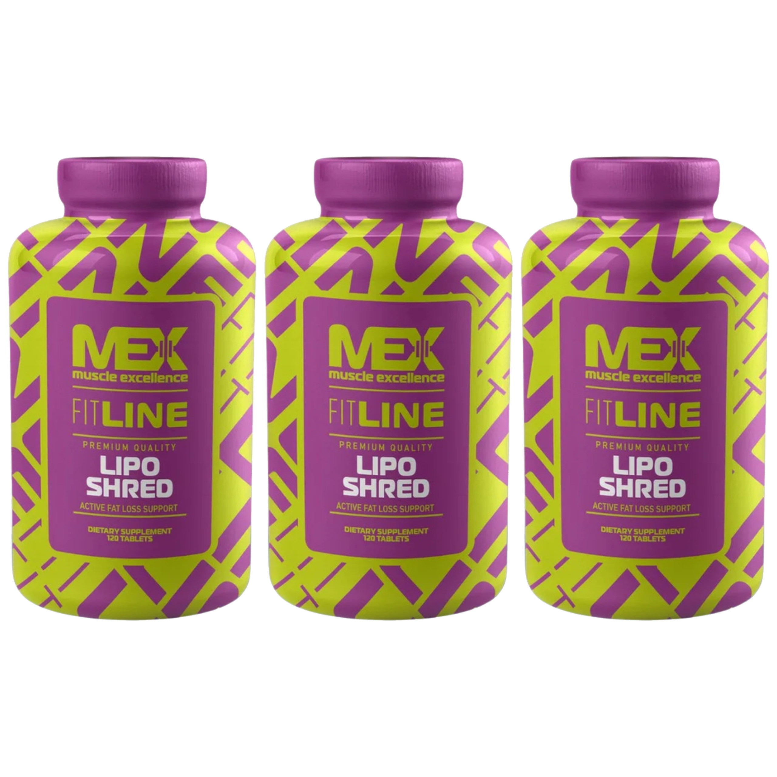 MEX NUTRITION - Lipo Shred - 3x 120caps.