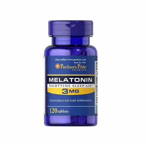 Puritan's Pride Melatonin 3mg - 120tabs