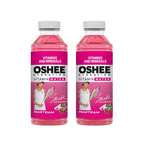 OSHEE - Vitamin Water WitaiMin - 2x 555ml - DragonFruit