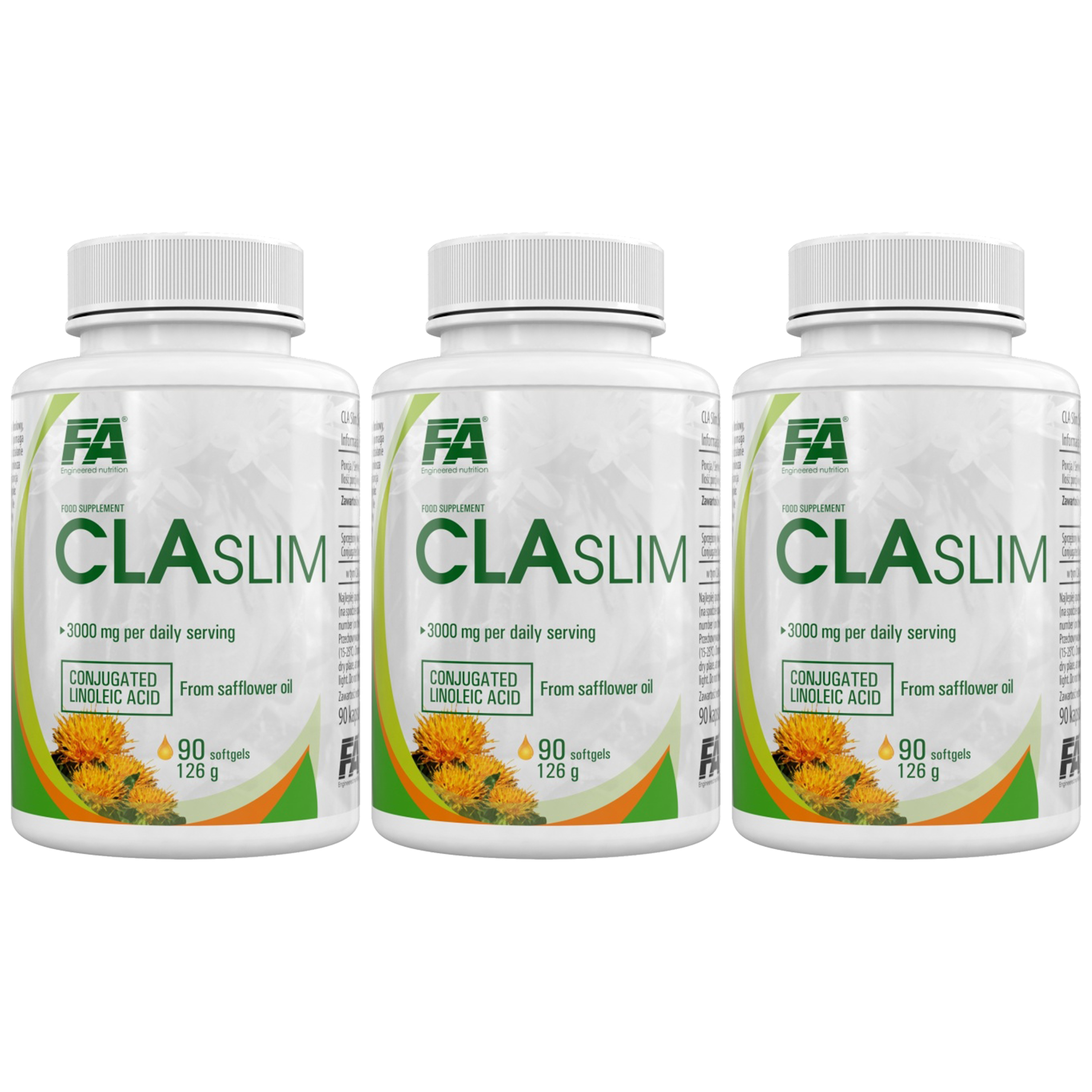 FITNESS AUTHORITY CLA Slim - 3x 90softgels