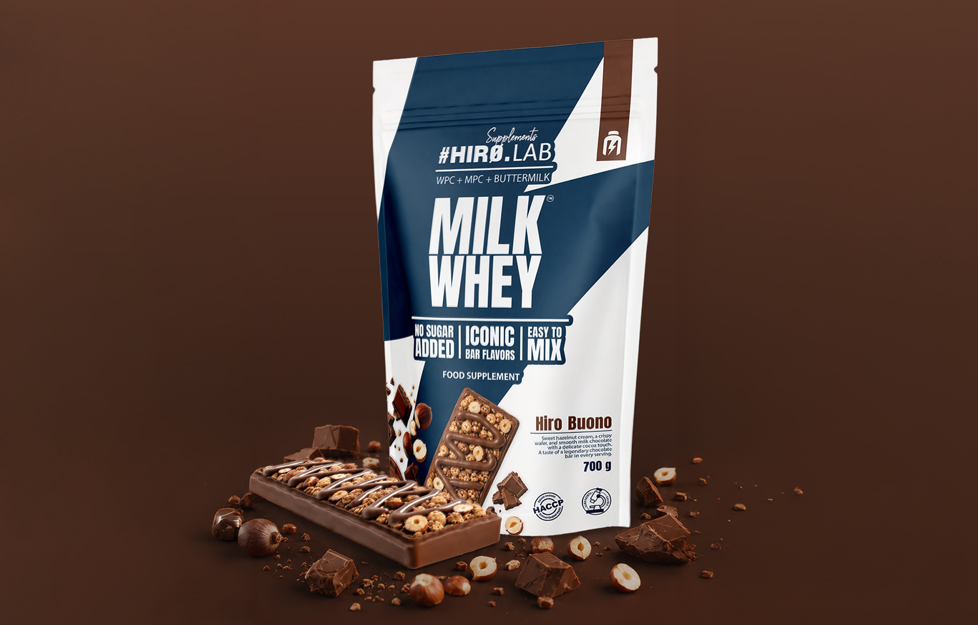 HIRO.LAB - Milk Whey - 3x 700g