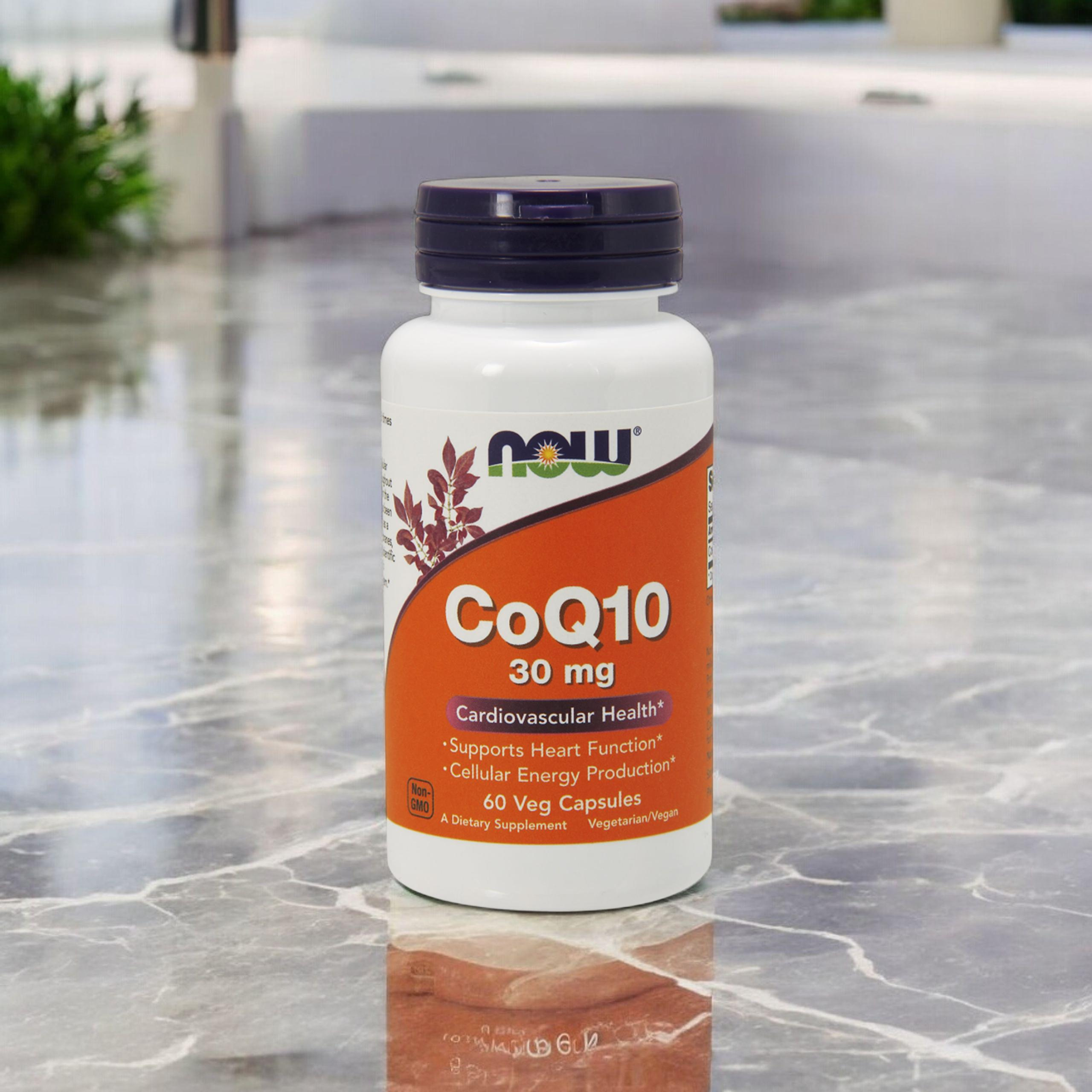 NOW CoQ10 ( Koenzym Q10 ) 30mg - 3x 60vegcaps