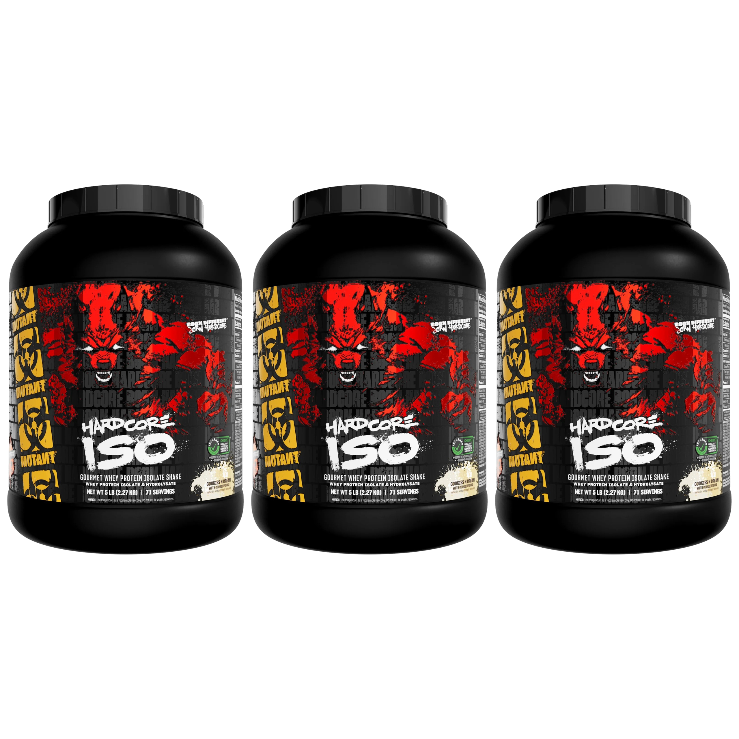 MUTANT - Hardcore Iso - 3x 2270g