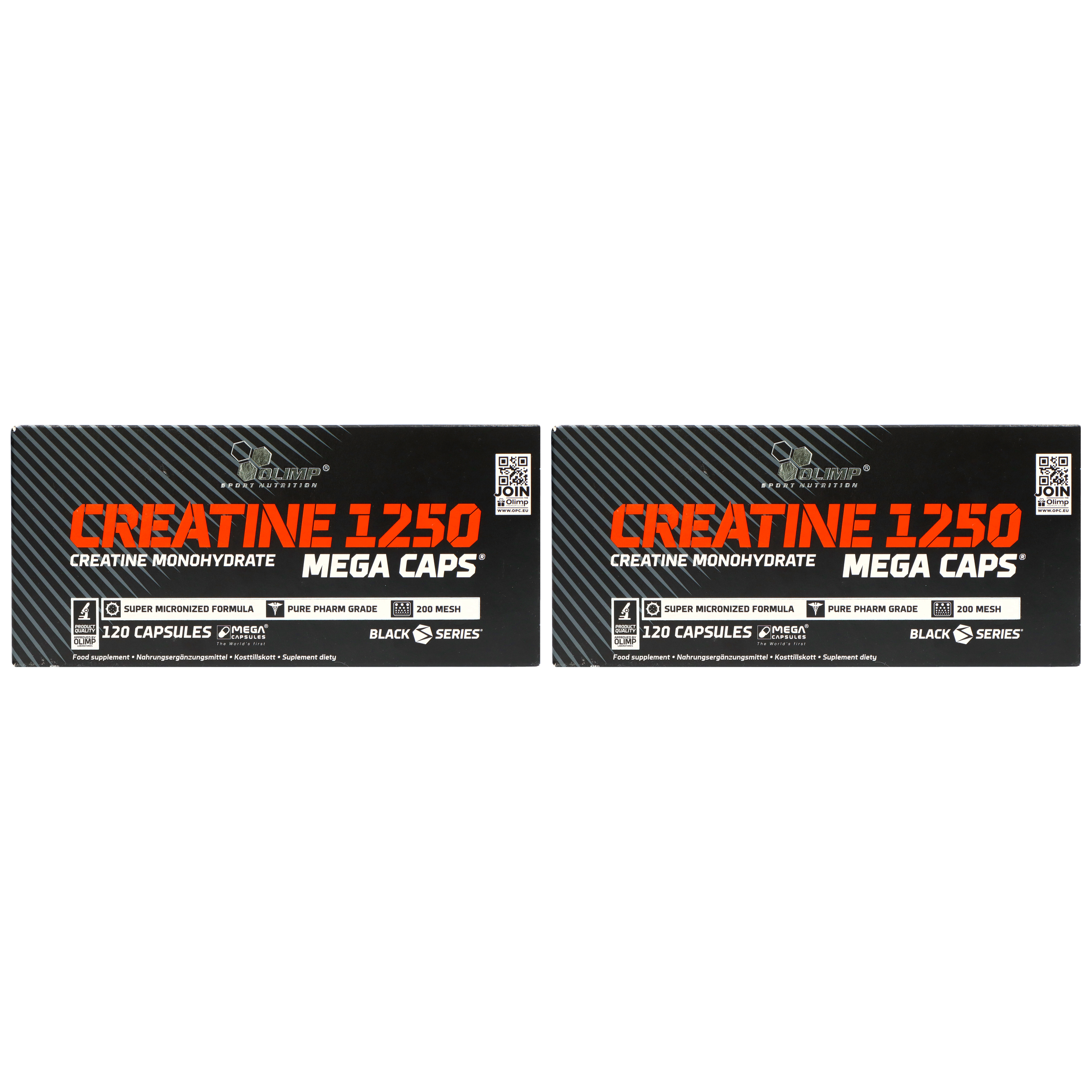 OLIMP Creatine 1250 Mega Caps - 2x 120caps