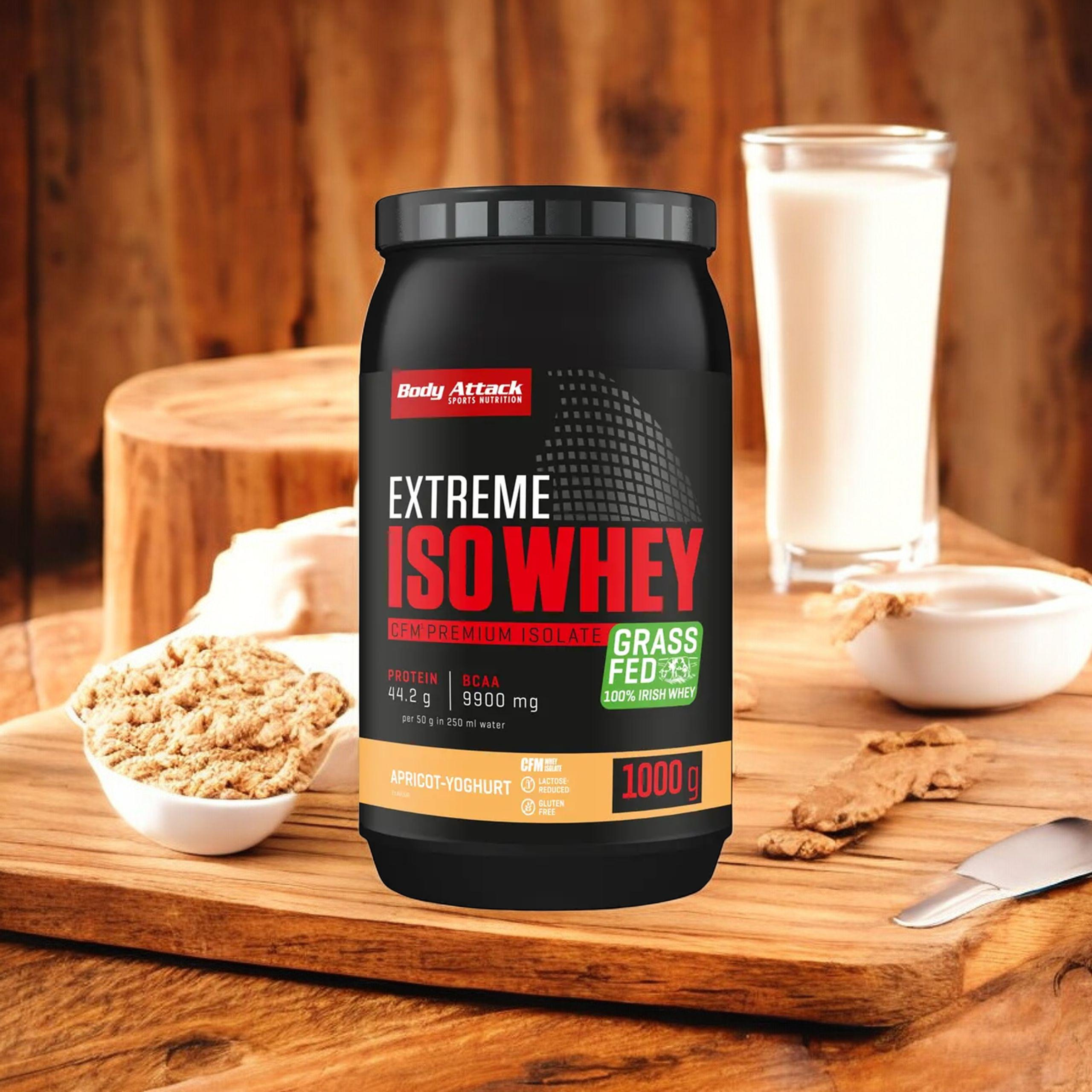 BODY ATTACK Extreme Iso Whey - 3x 1000g