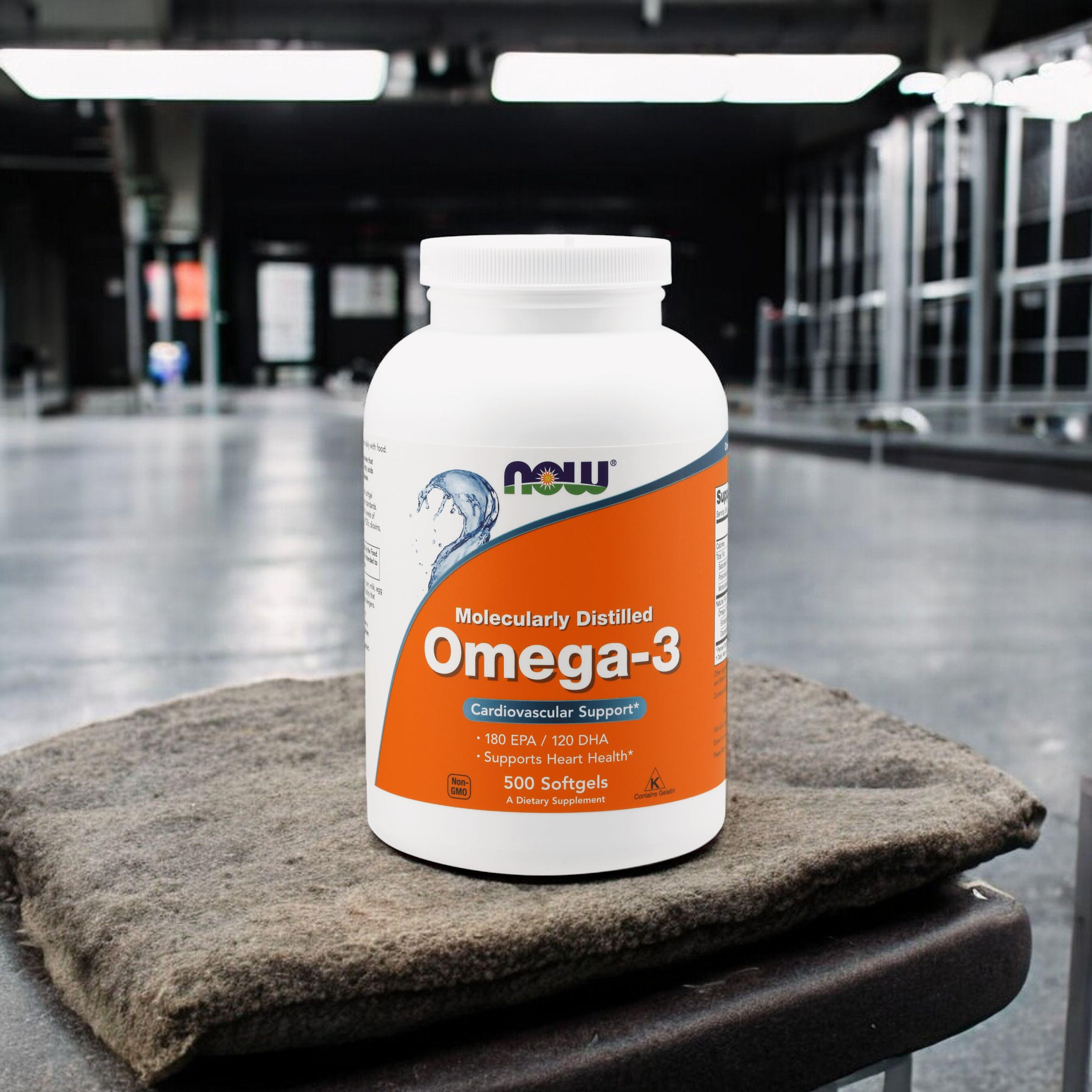 NOW Omega-3 - 3x 500softgels