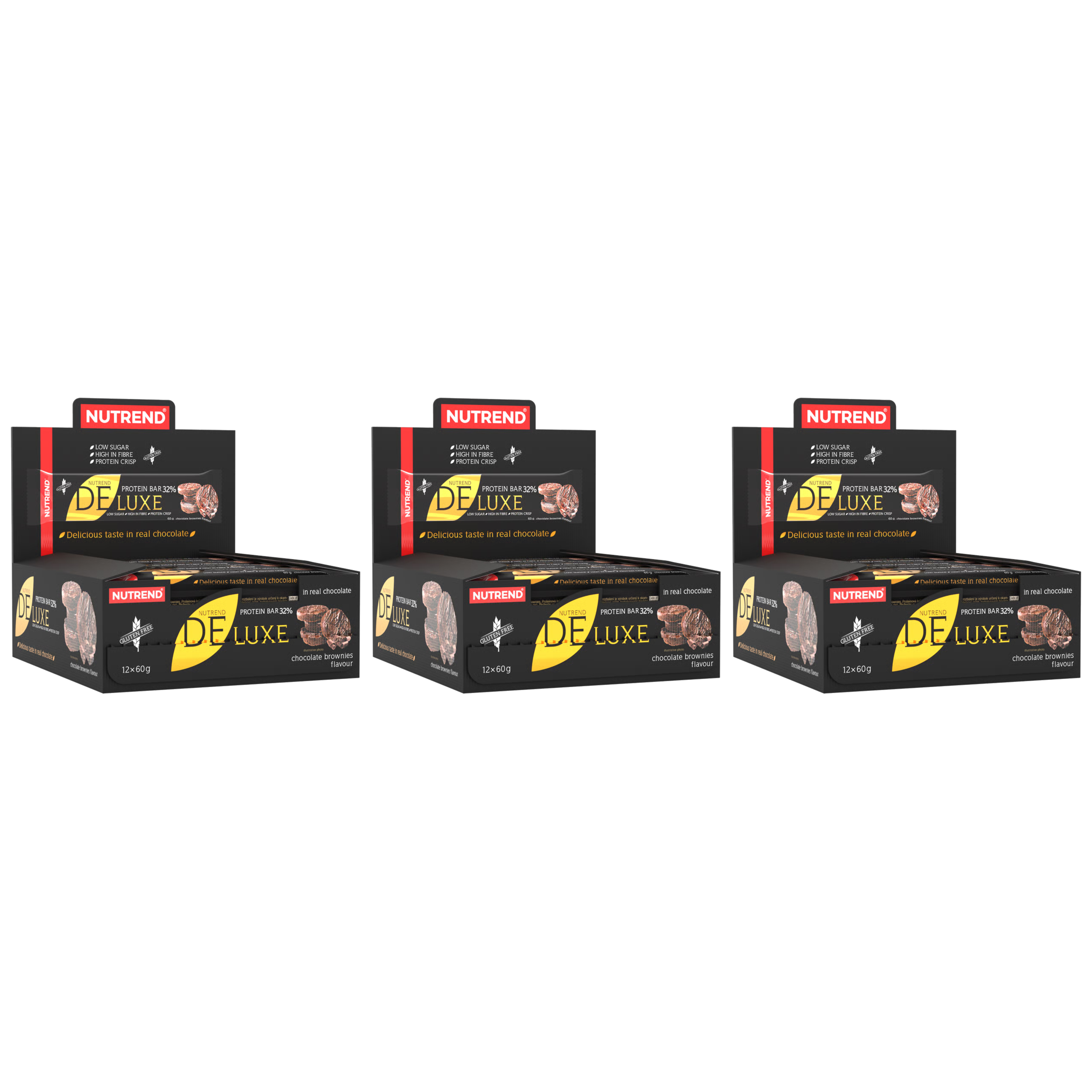 NUTREND - Baton Deluxe - 12x 3x 60g