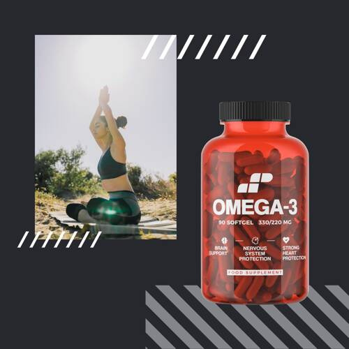 2x MP NUTRITION Omega-3 - 90softgels