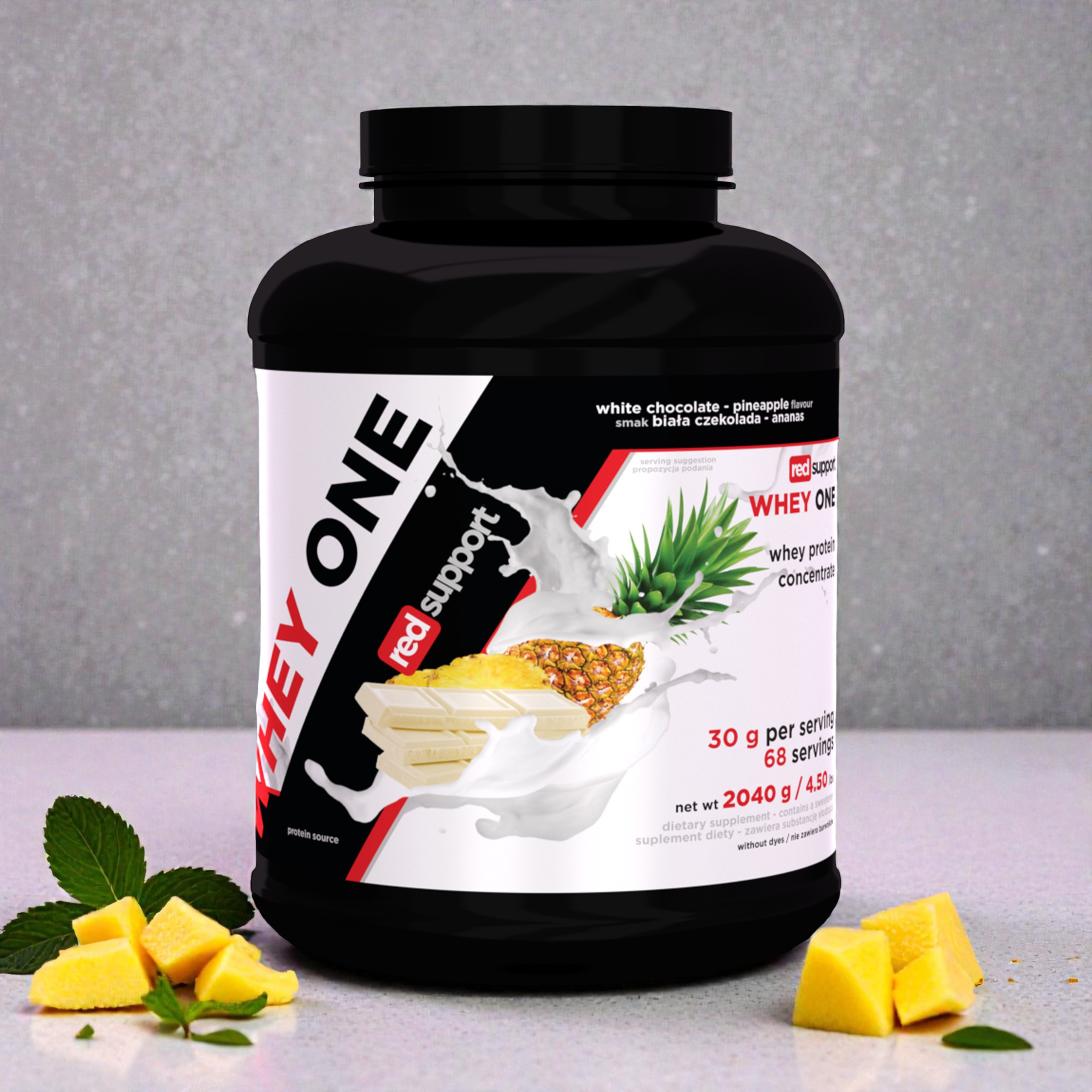 RED SUPPORT Whey One - 3x 2040g