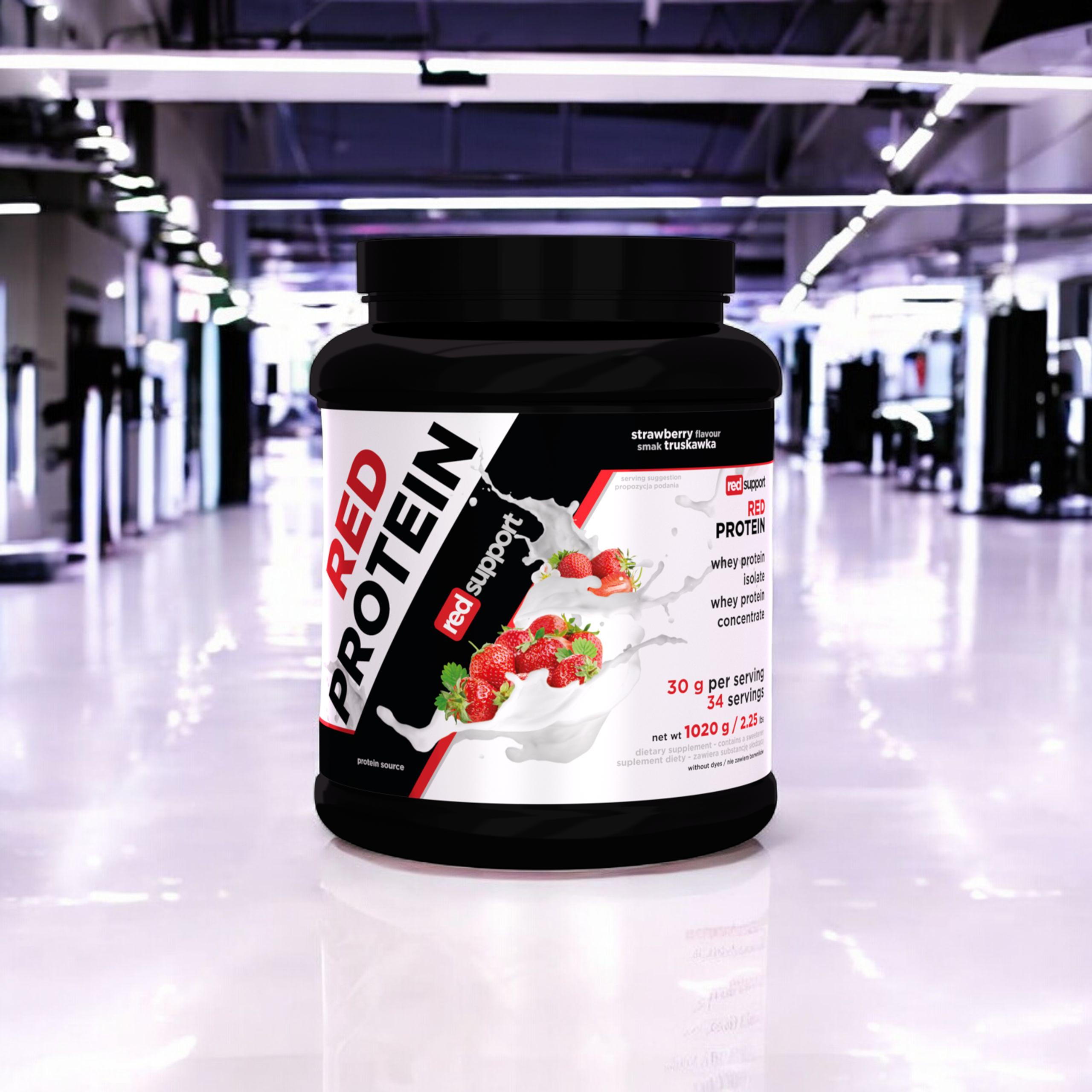 RED SUPPORT Red Protein - 1020g - WYPRZEDAŻ - 30-09