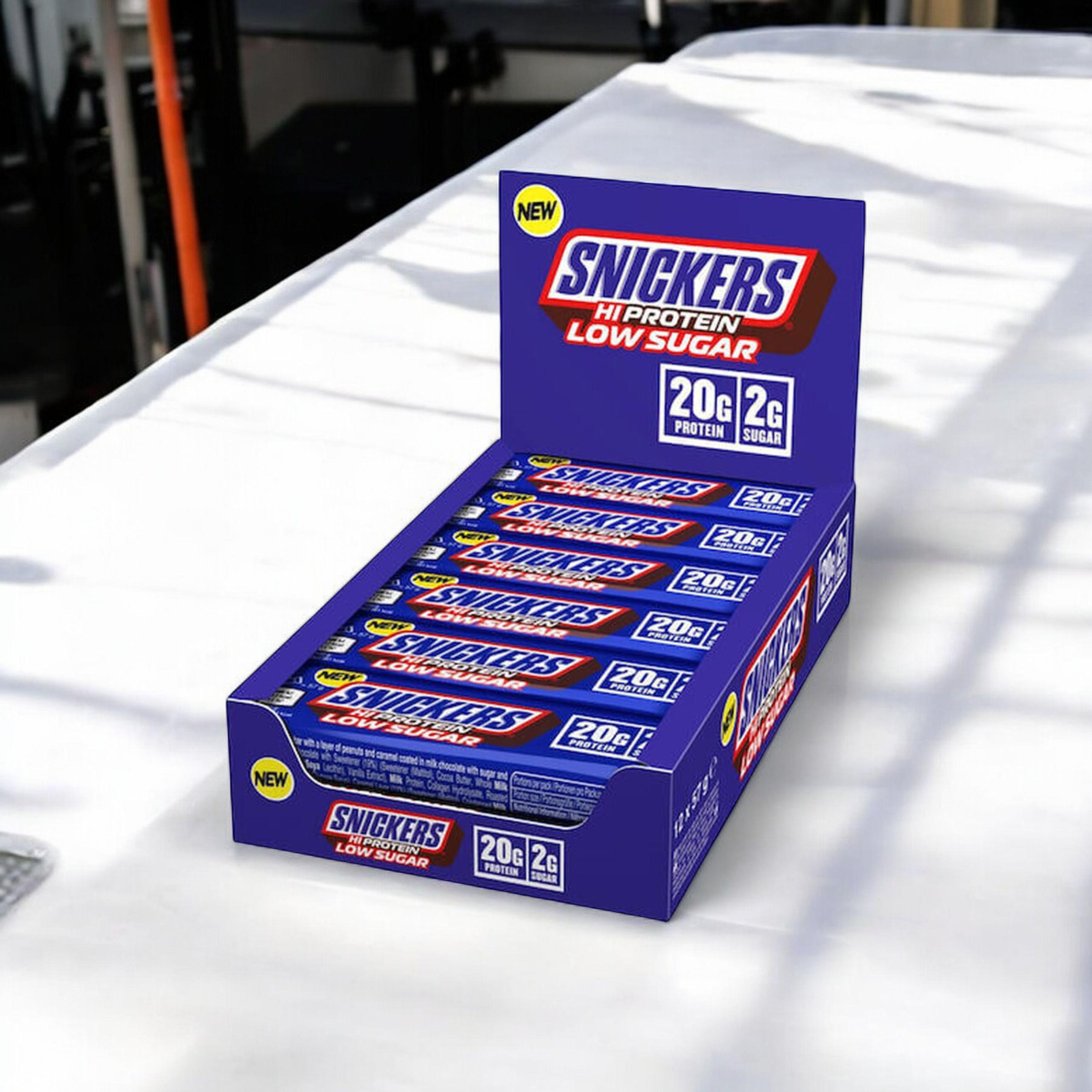 Mars - Baton Snickers HIProtein Low Sugar Bar - 3x 45g x12