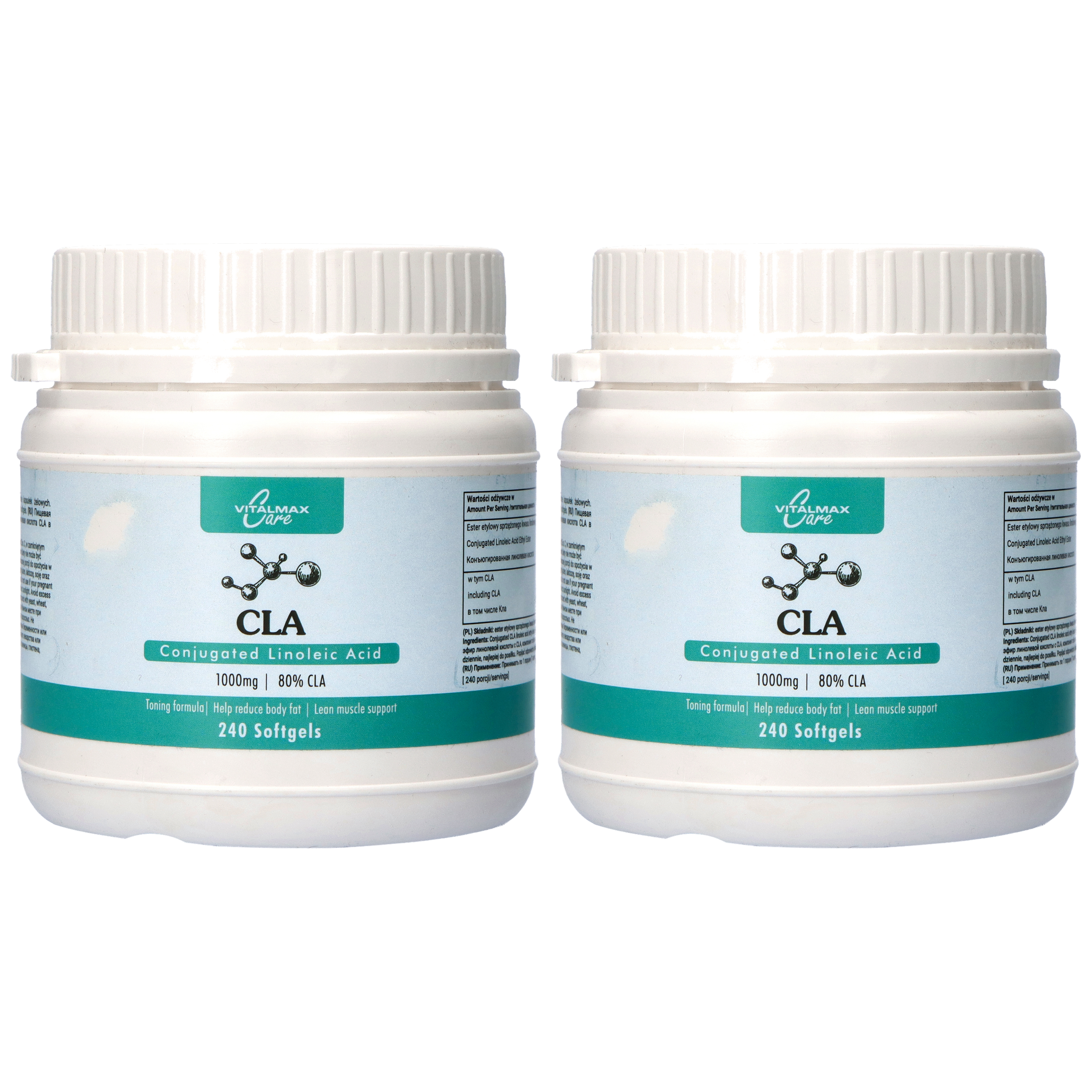 VITALMAX CARE CLA - 2x 240 softgels