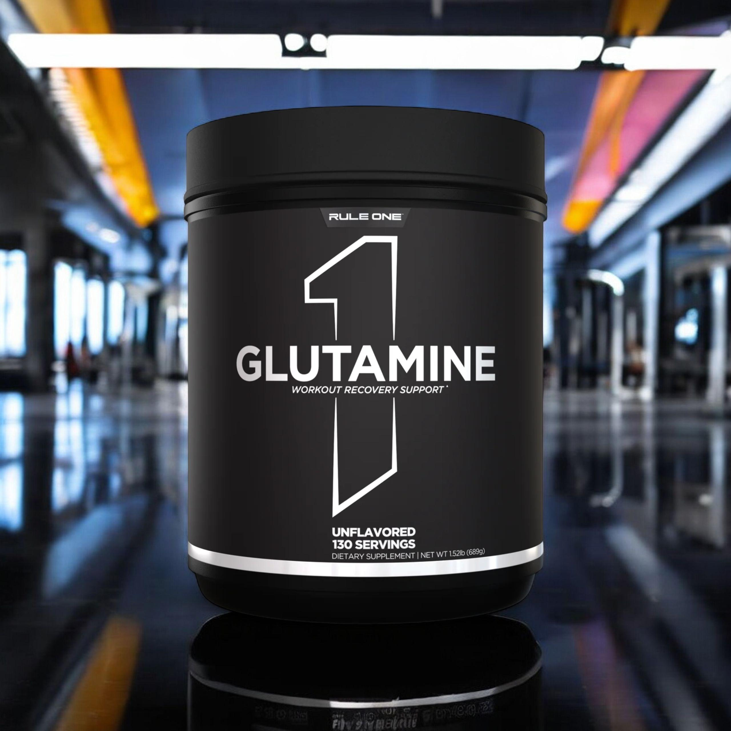 RULE 1 - R1 Glutamine - 2x 689g - Unflavored