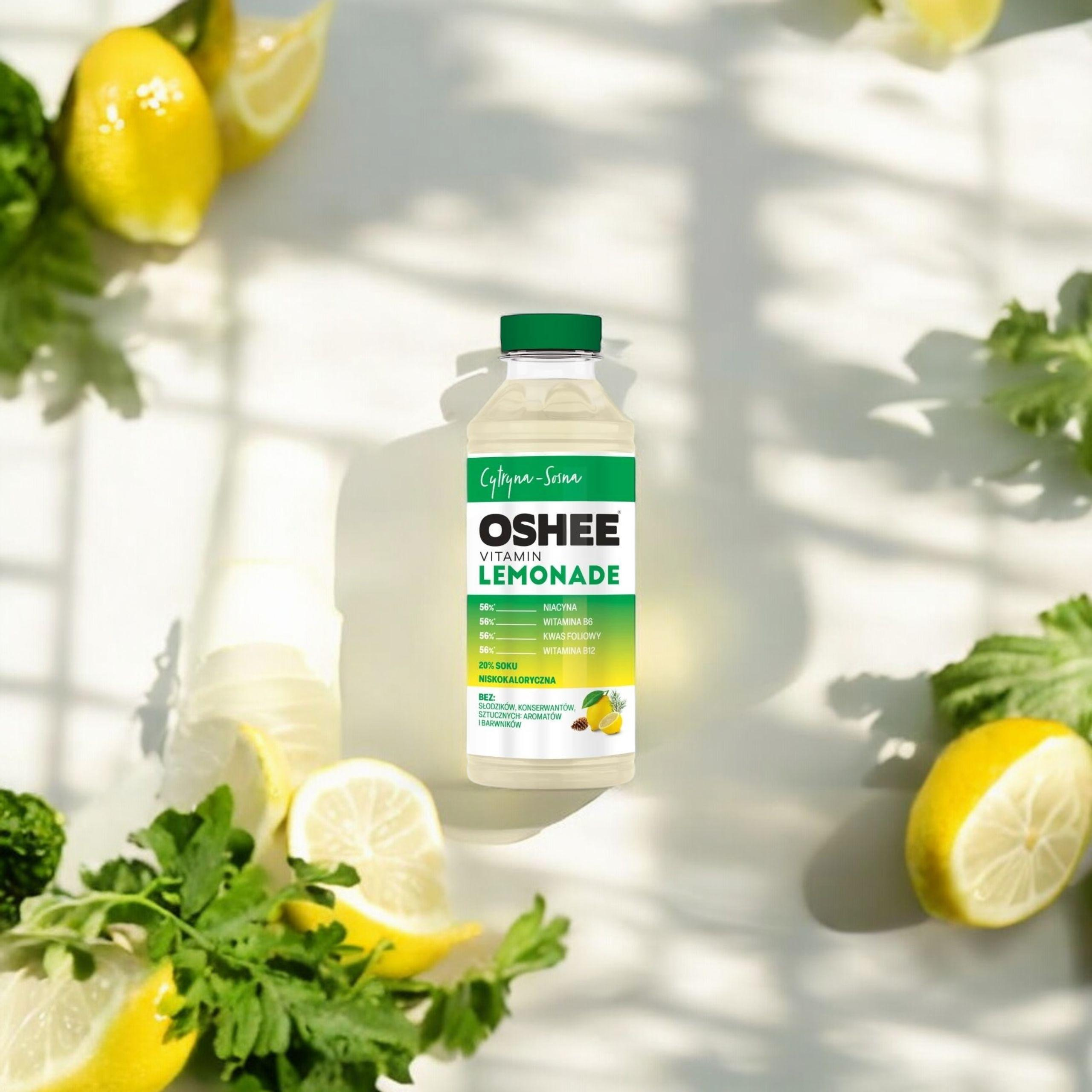 OSHEE - Vitamin Lemonade - 555ml - Lemon Pine