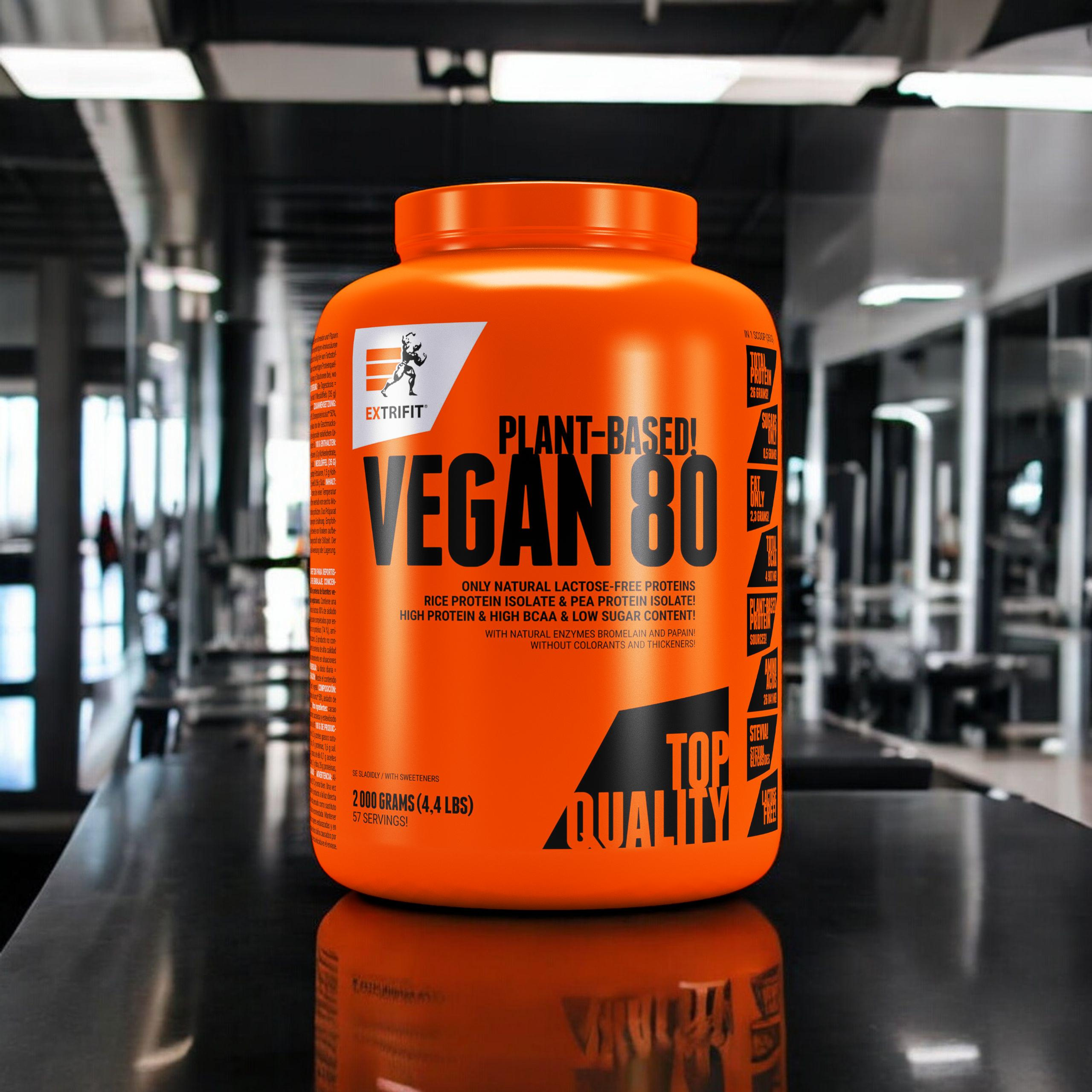 EXTRIFIT Vegan 80 - 2x 2000g