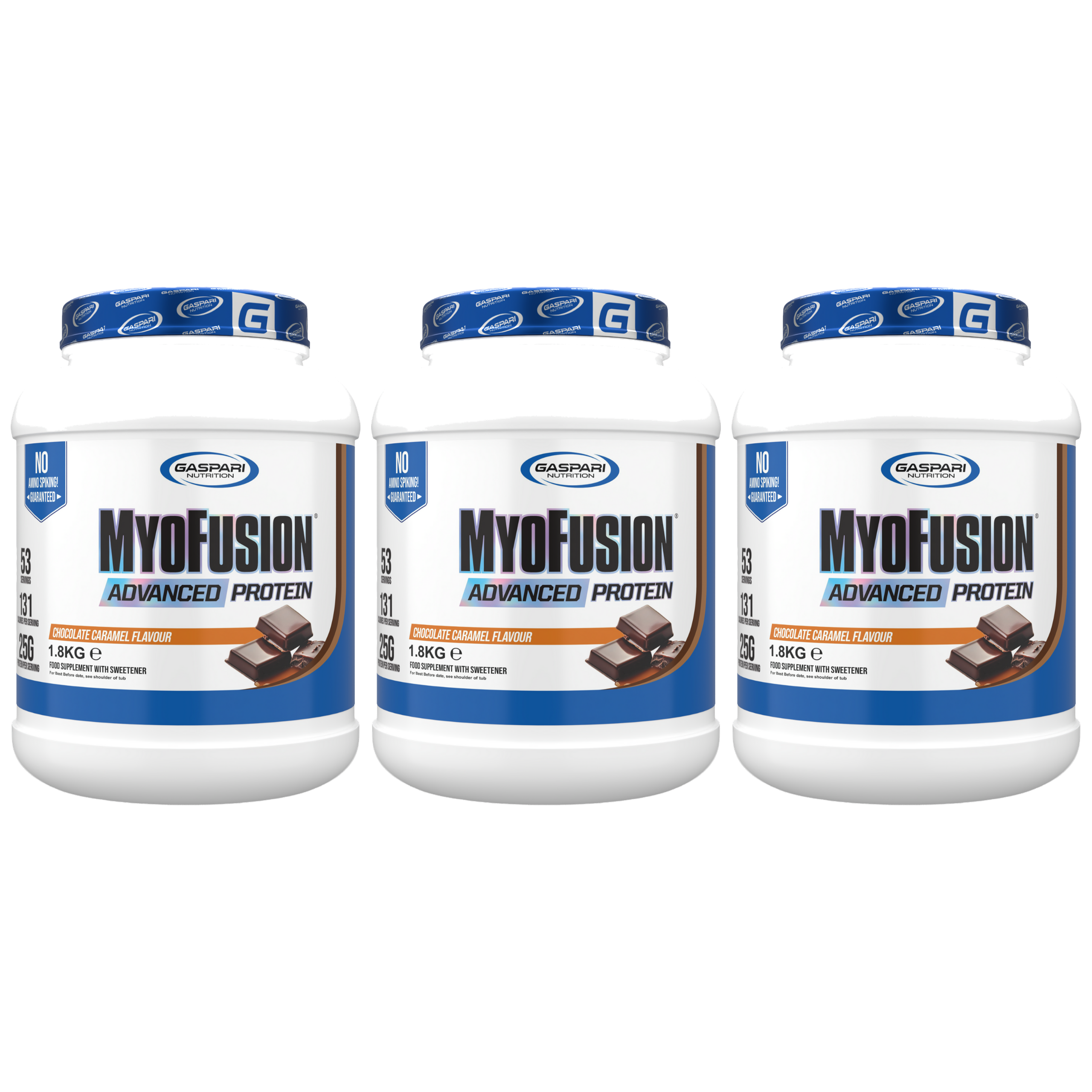 GASPARI NUTRITION Myofusion Advanced EU - 3x 1800g