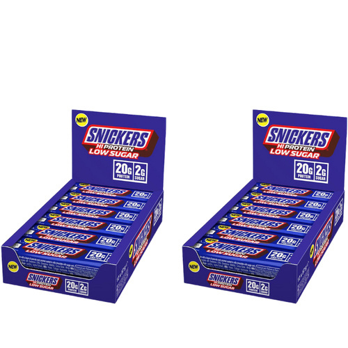 Mars - Baton Snickers HIProtein Low Sugar Bar - 2x 57g x12 