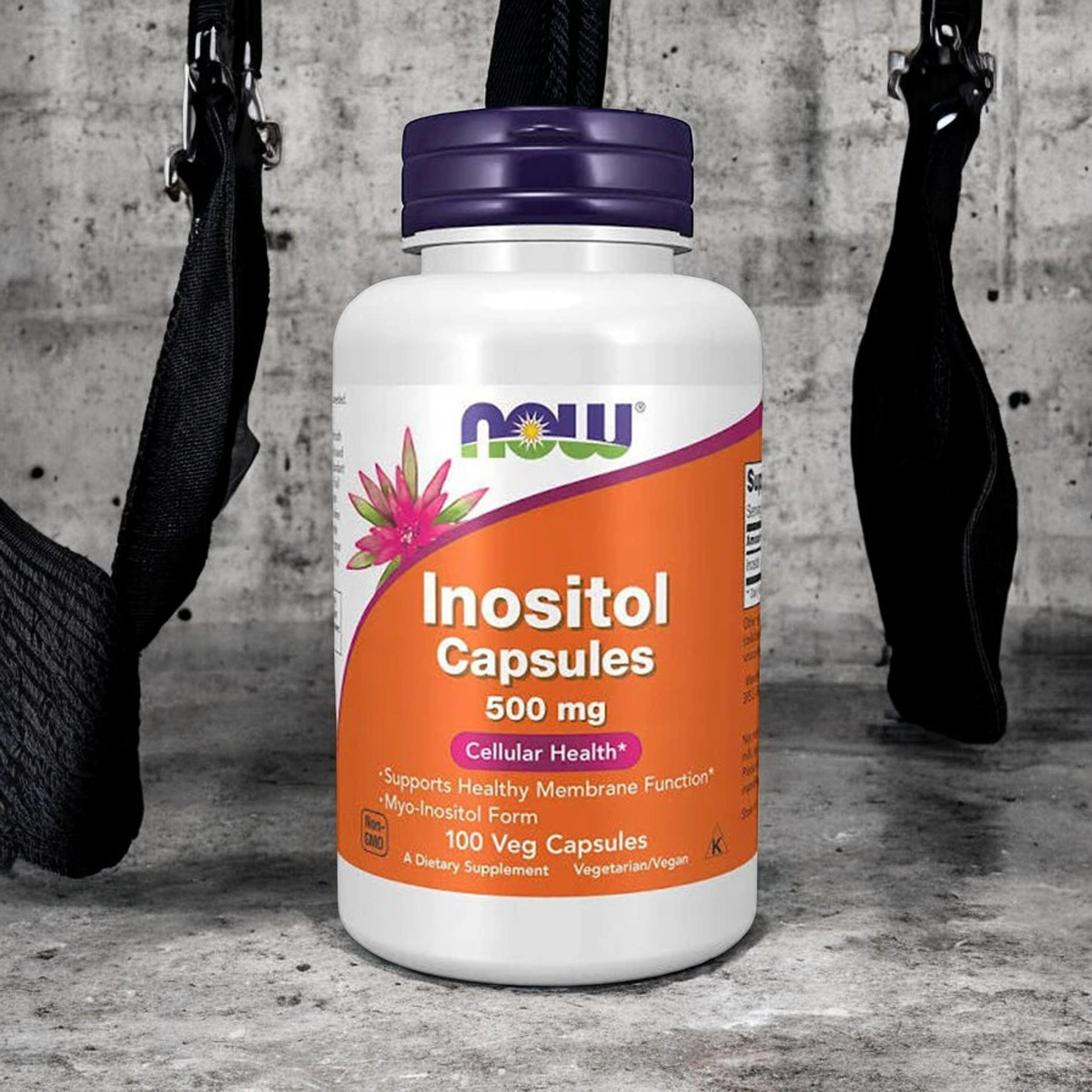 NOW Inositol 500mg - 2x 100vcaps.