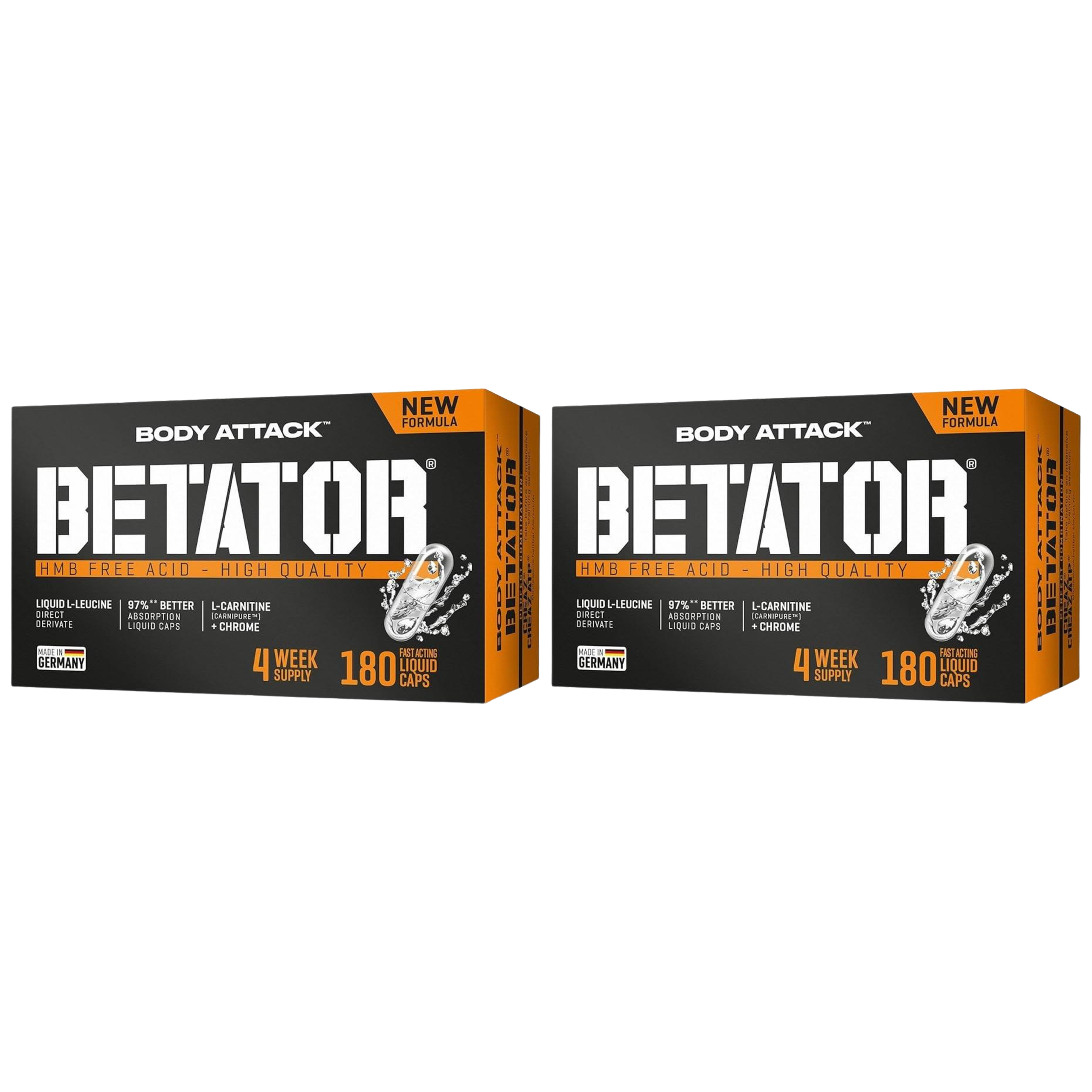 BODY ATTACK - Betator - 2x 180caps.