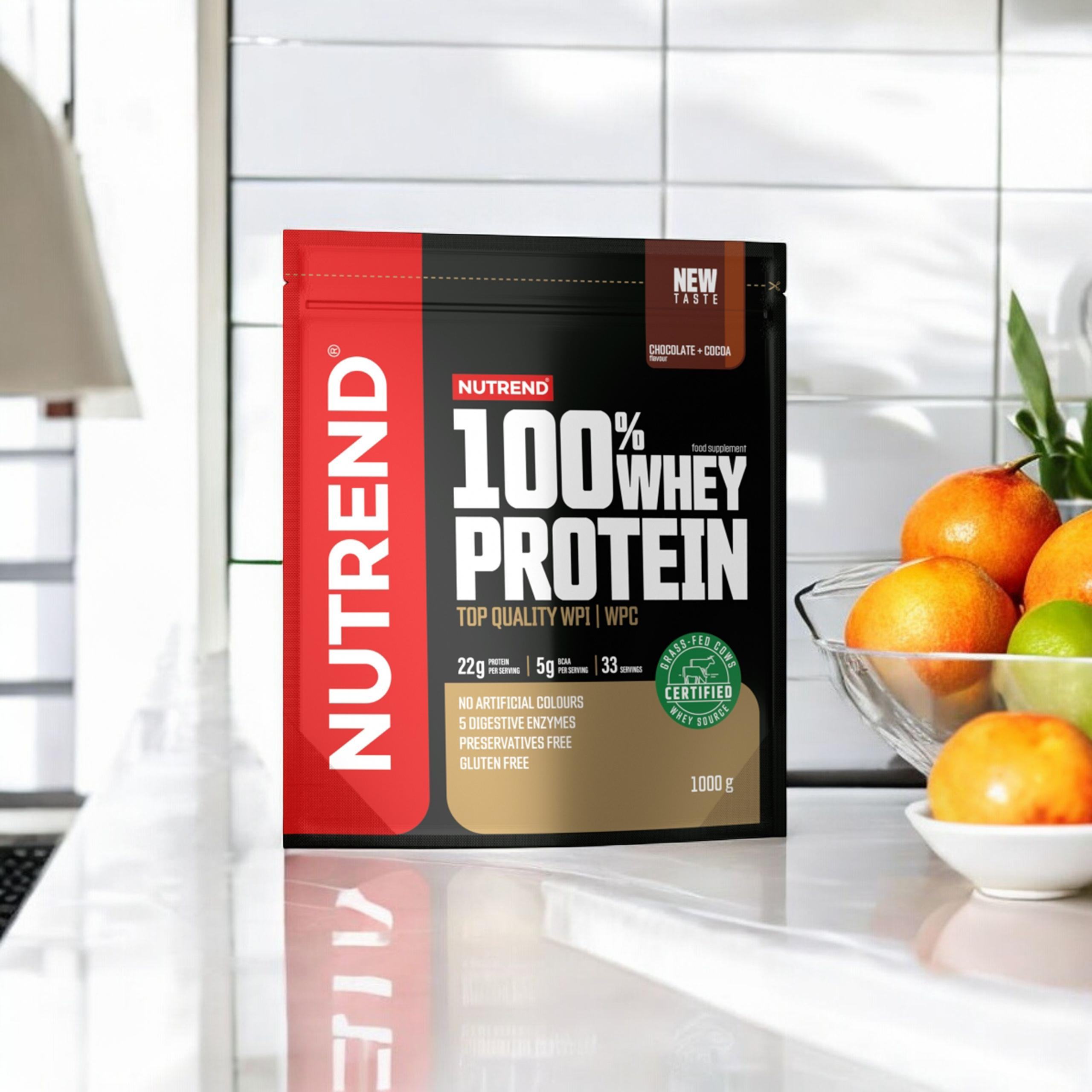 NUTREND 100% Whey Protein - 3x 1000g
