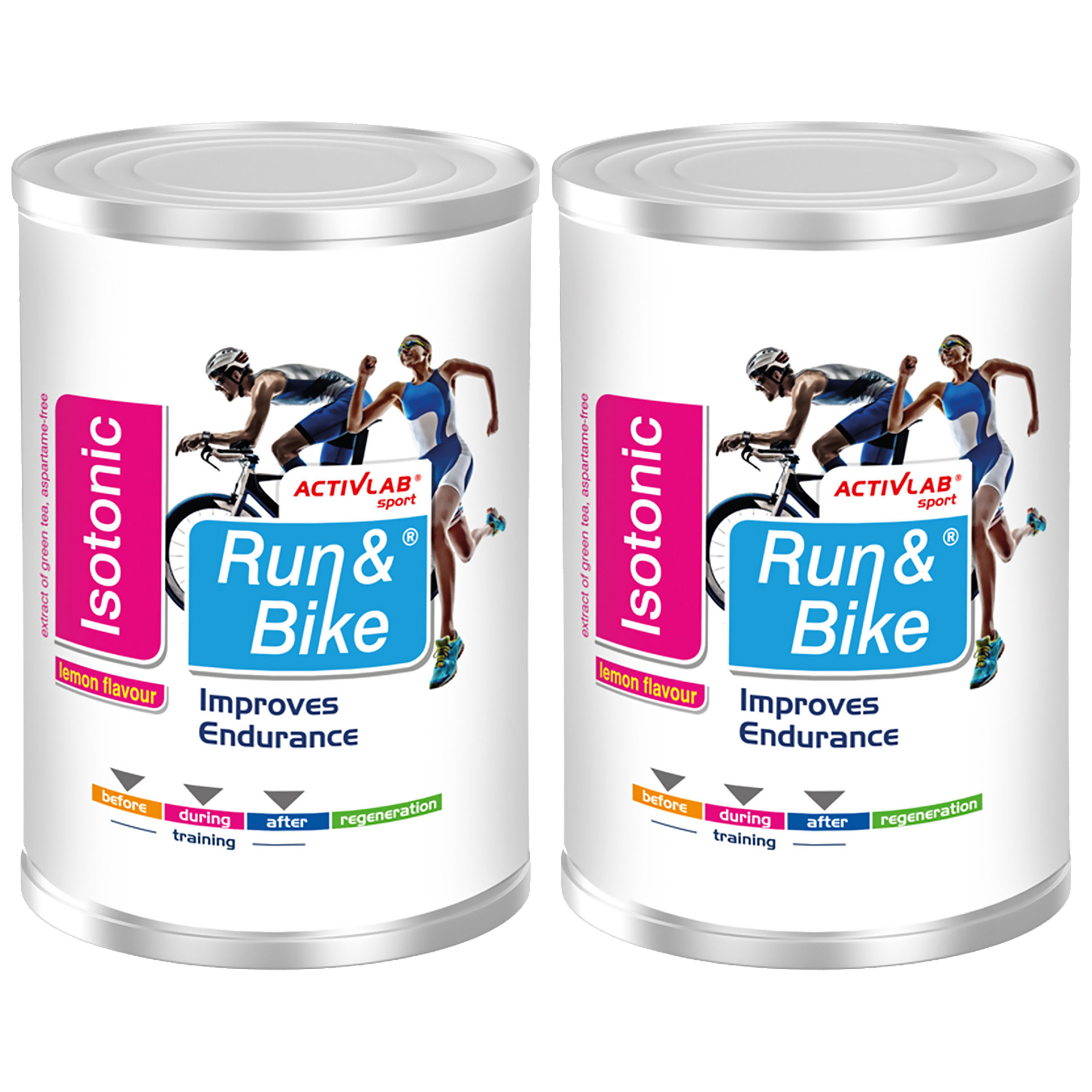 RUN AND BIKE by ActivLab IsoTonic - 2x 475g