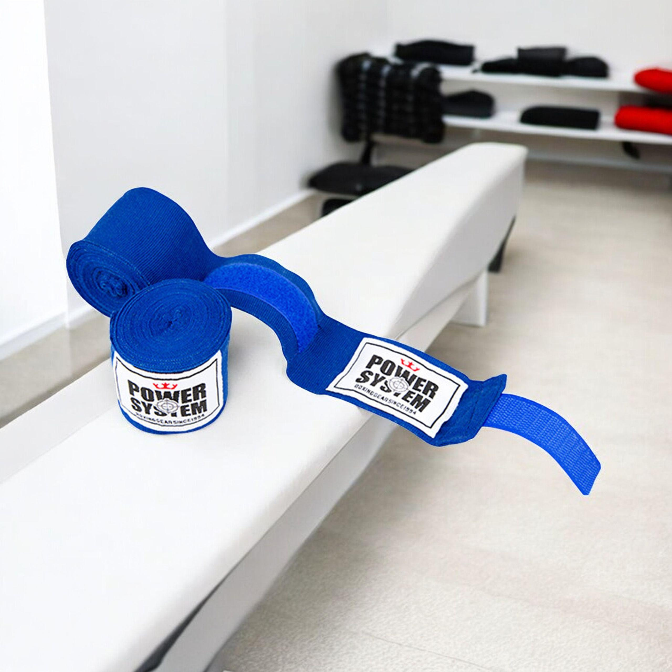 POWER SYSTEM Bandaż Bokserski - boxing Wraps - 2x 4m