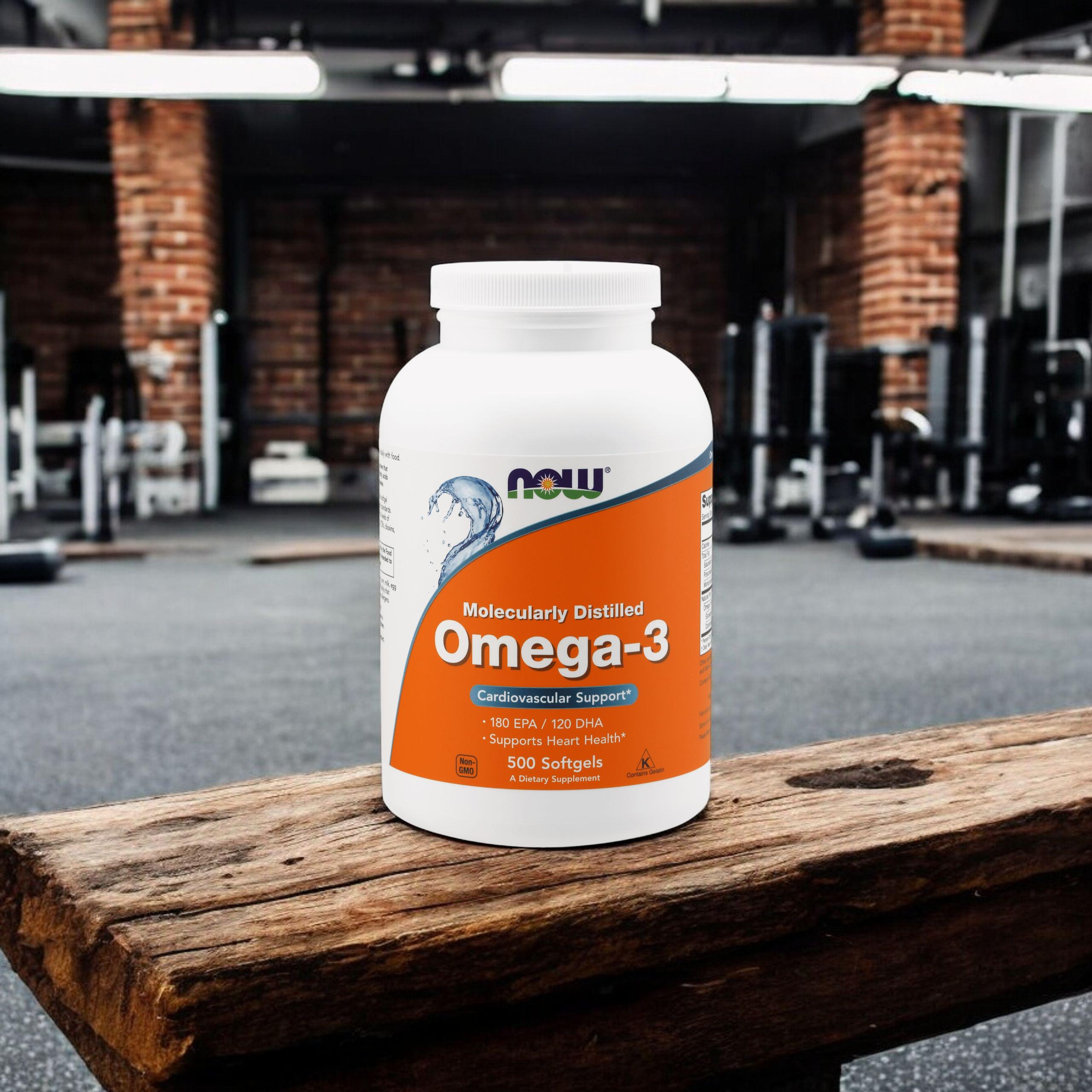 NOW Omega-3 - 3x 500softgels