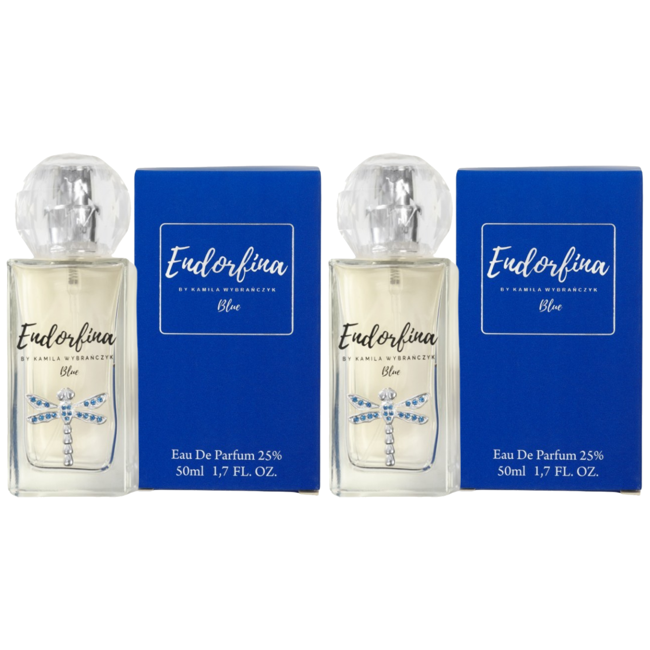 KAMILA WYBRAŃCZYK - Perfumy Endorfina - 2x 50ml 